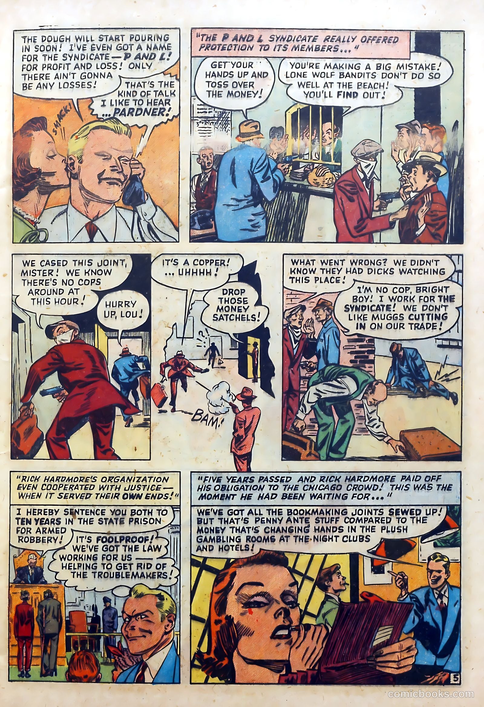 Wanted Comics #43 (1951) — page 7 of 36