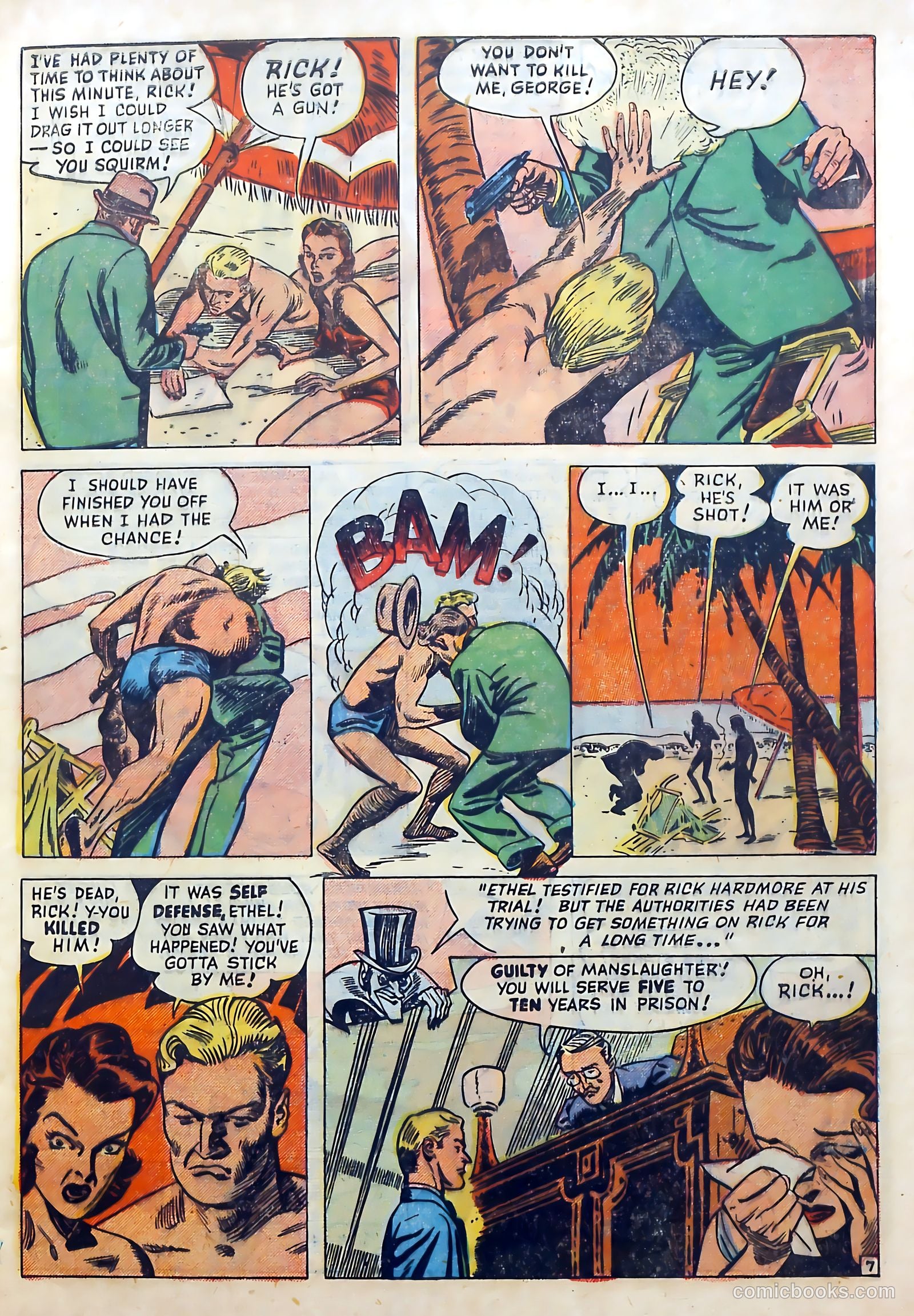 Wanted Comics #43 (1951) — page 9 of 36