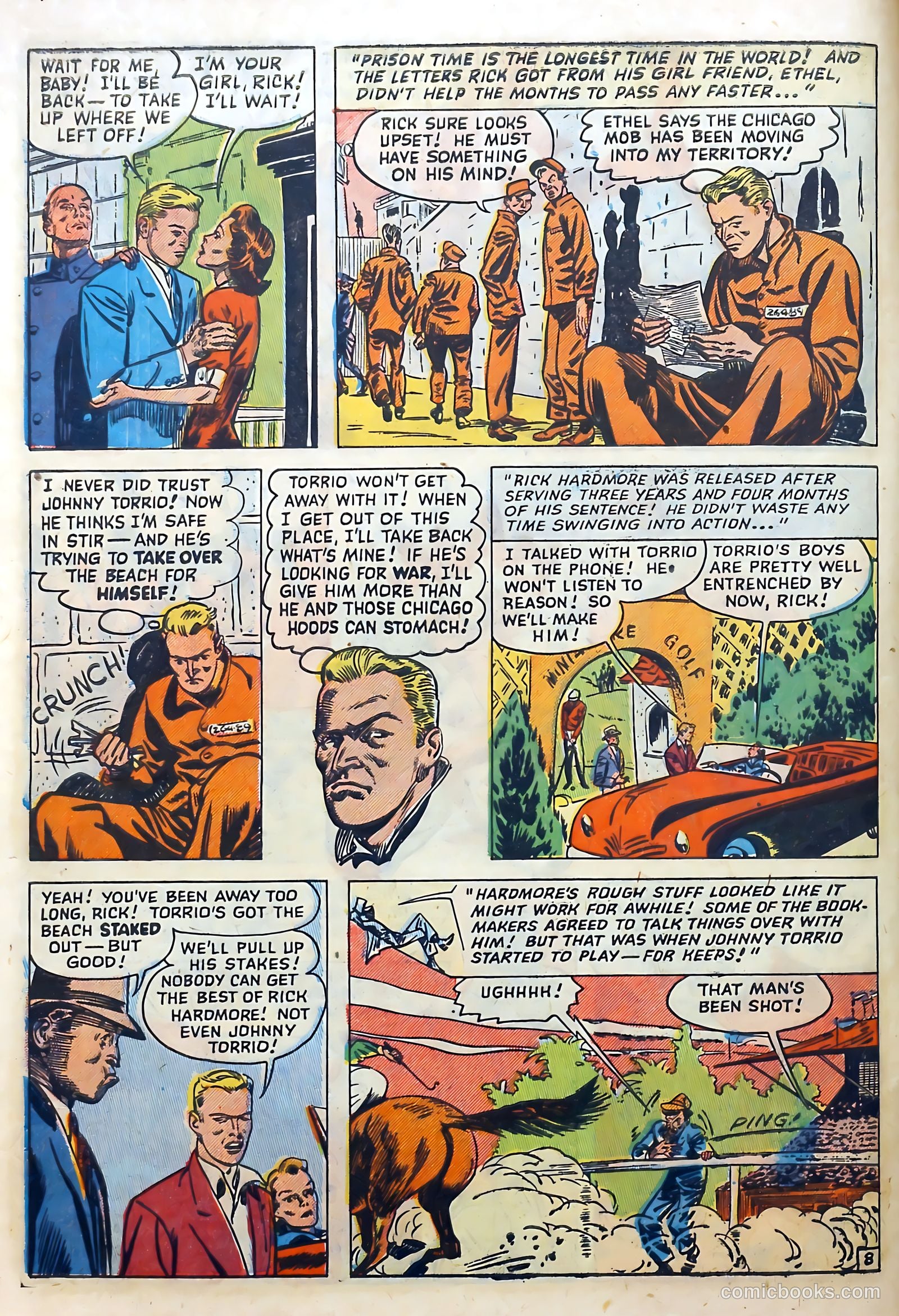 Wanted Comics #43 (1951) — page 10 of 36