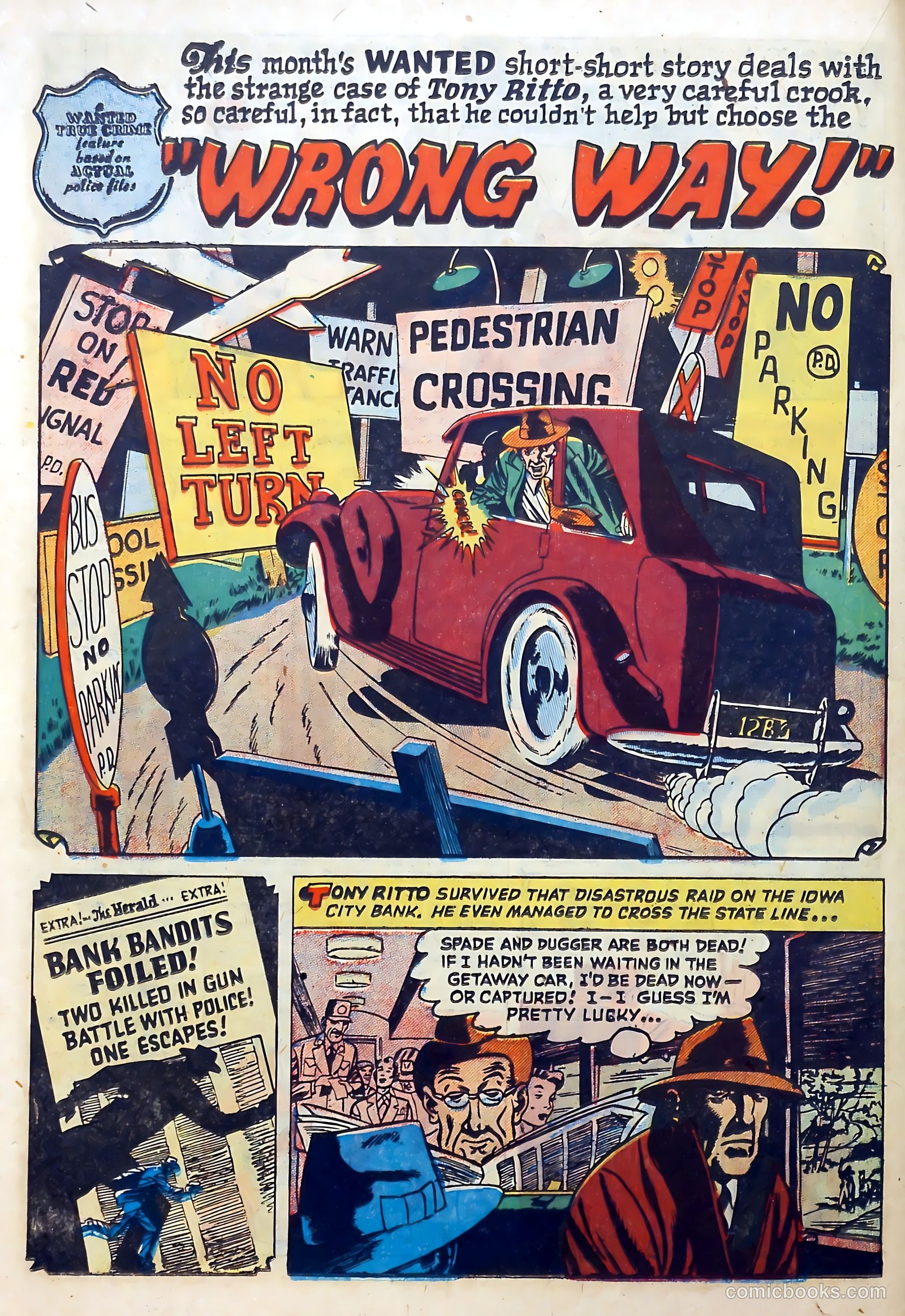 Wanted Comics #43 (1951) — page 16 of 36
