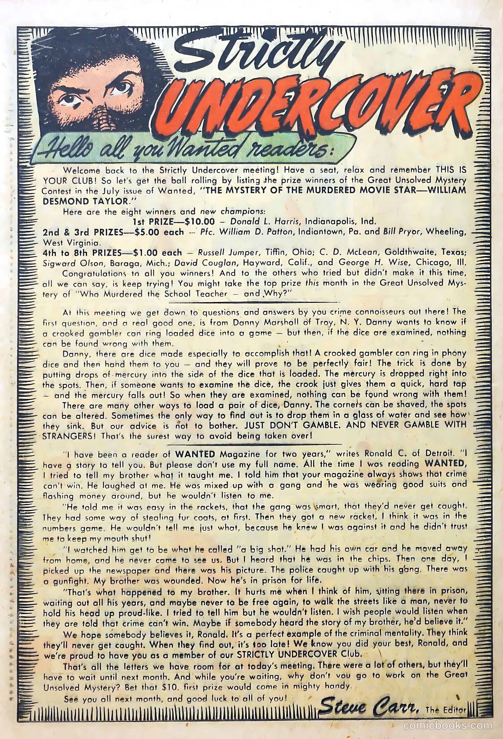 Wanted Comics #43 (1951) — page 20 of 36