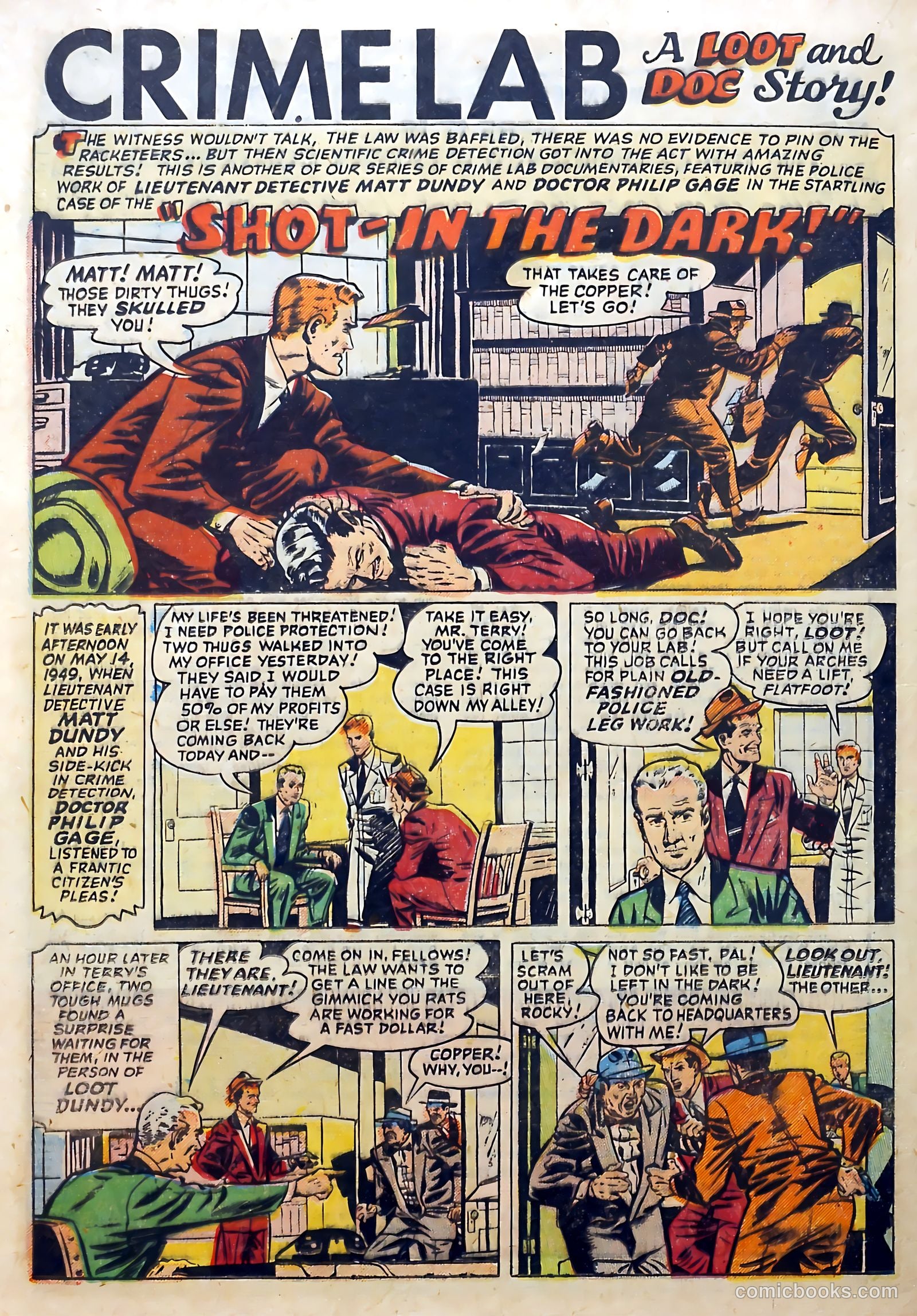 Wanted Comics #43 (1951) — page 22 of 36