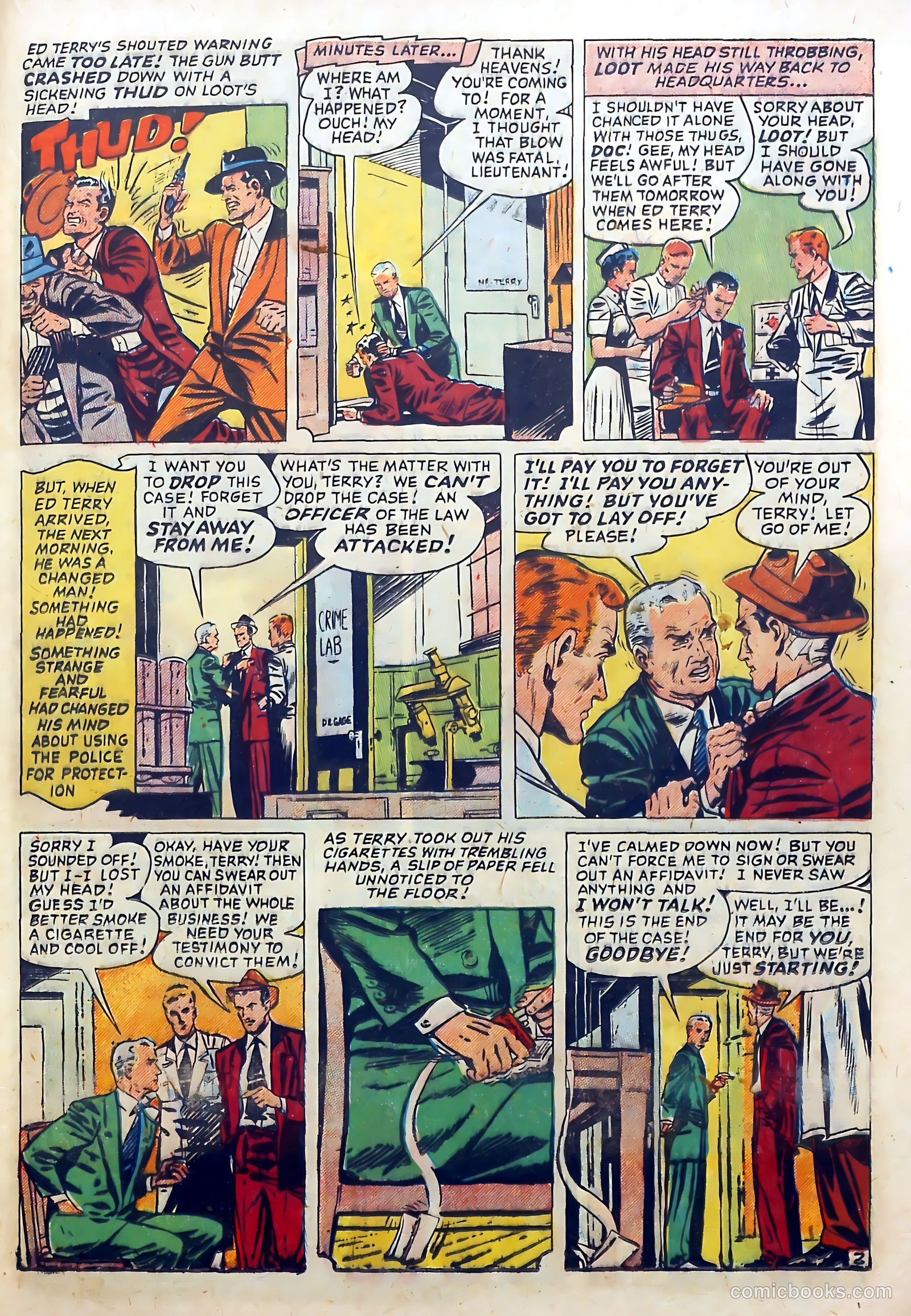 Wanted Comics #43 (1951) — page 23 of 36