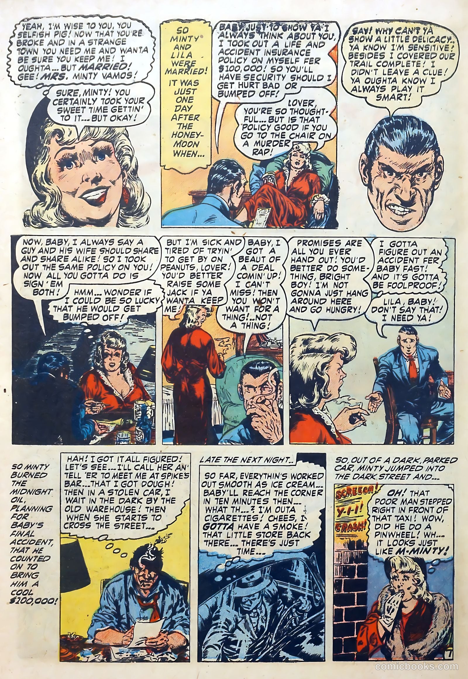 Wanted Comics #43 (1951) — page 32 of 36