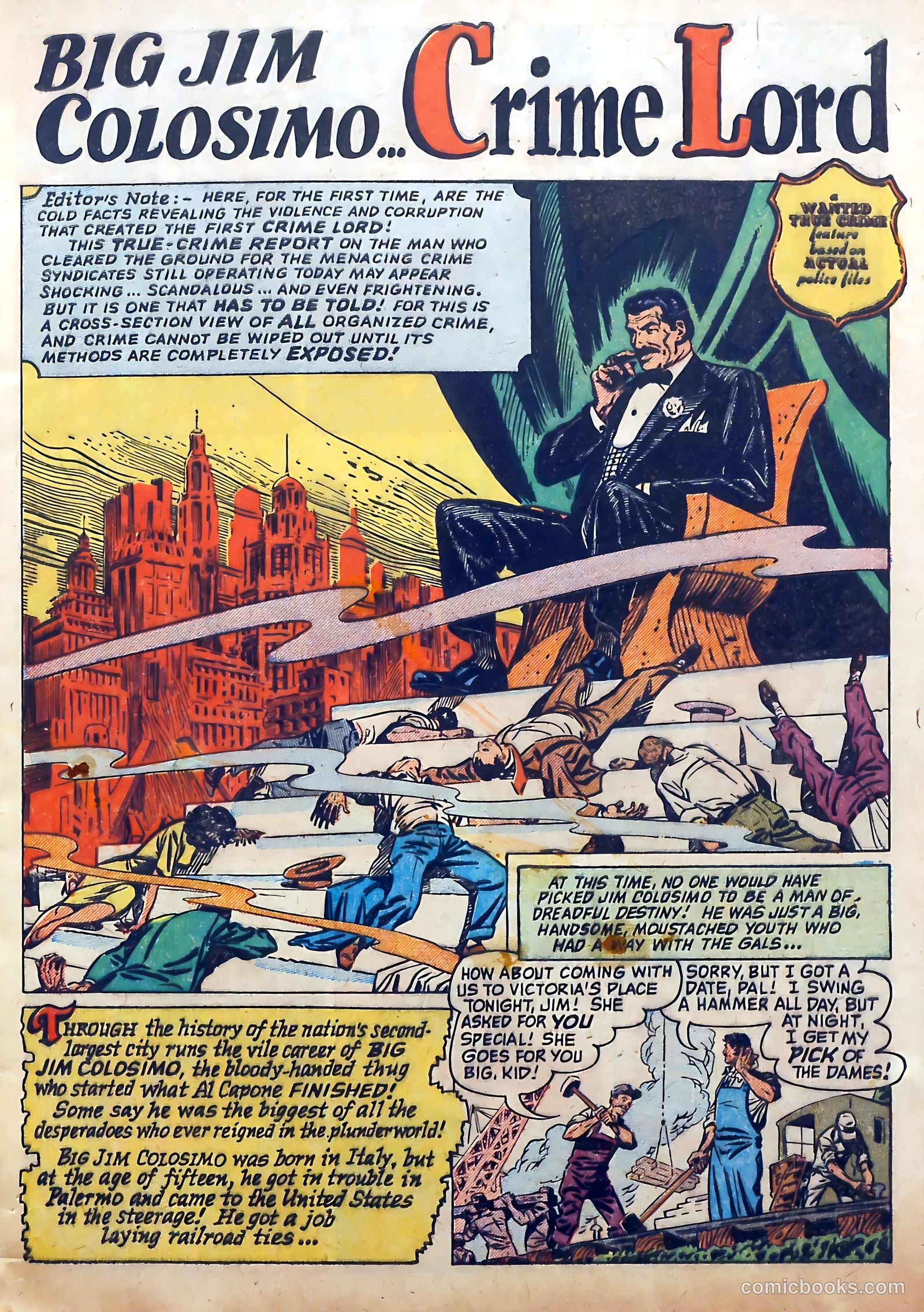 Wanted Comics #44 (1952) — page 3 of 36