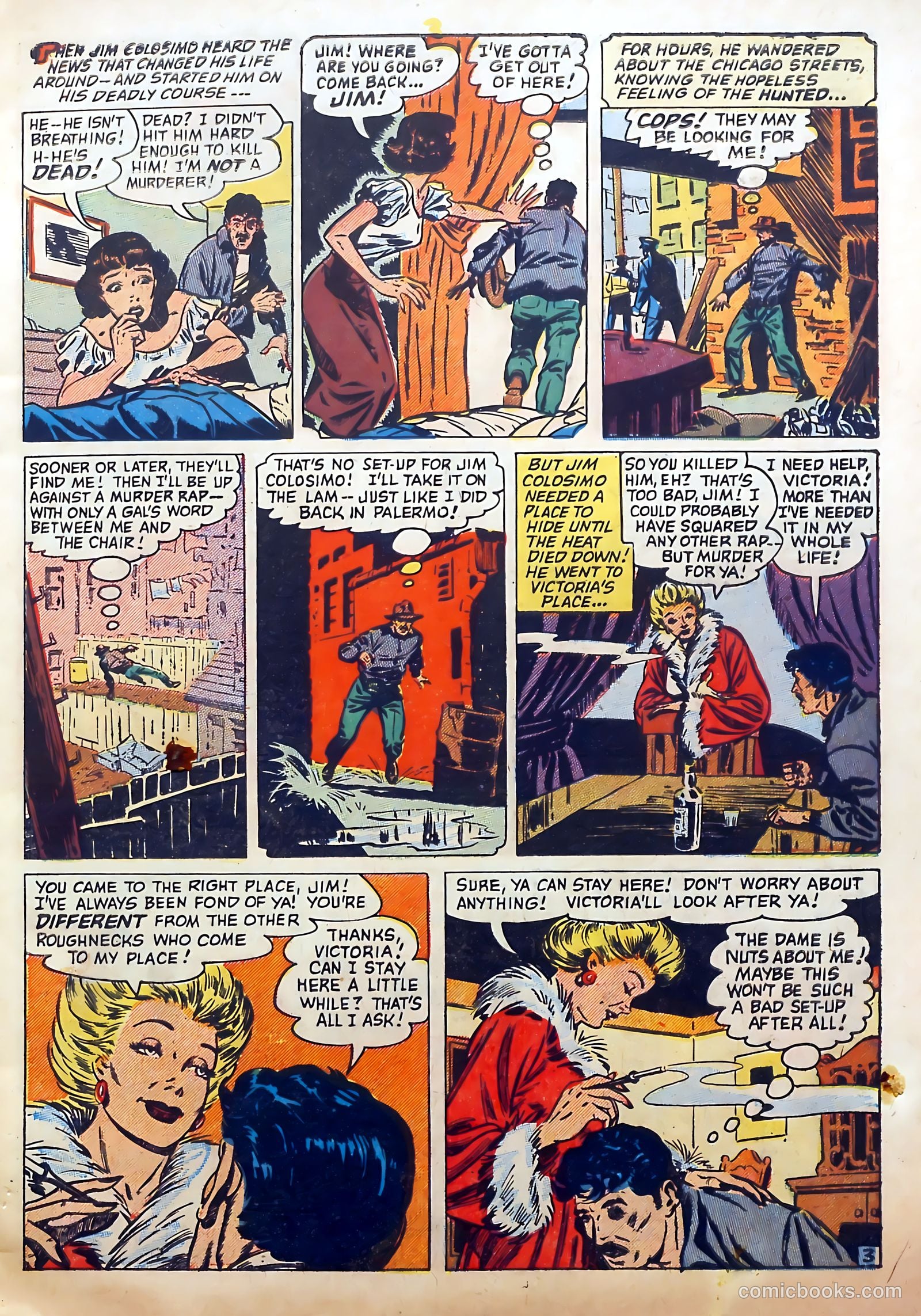 Wanted Comics #44 (1952) — page 5 of 36
