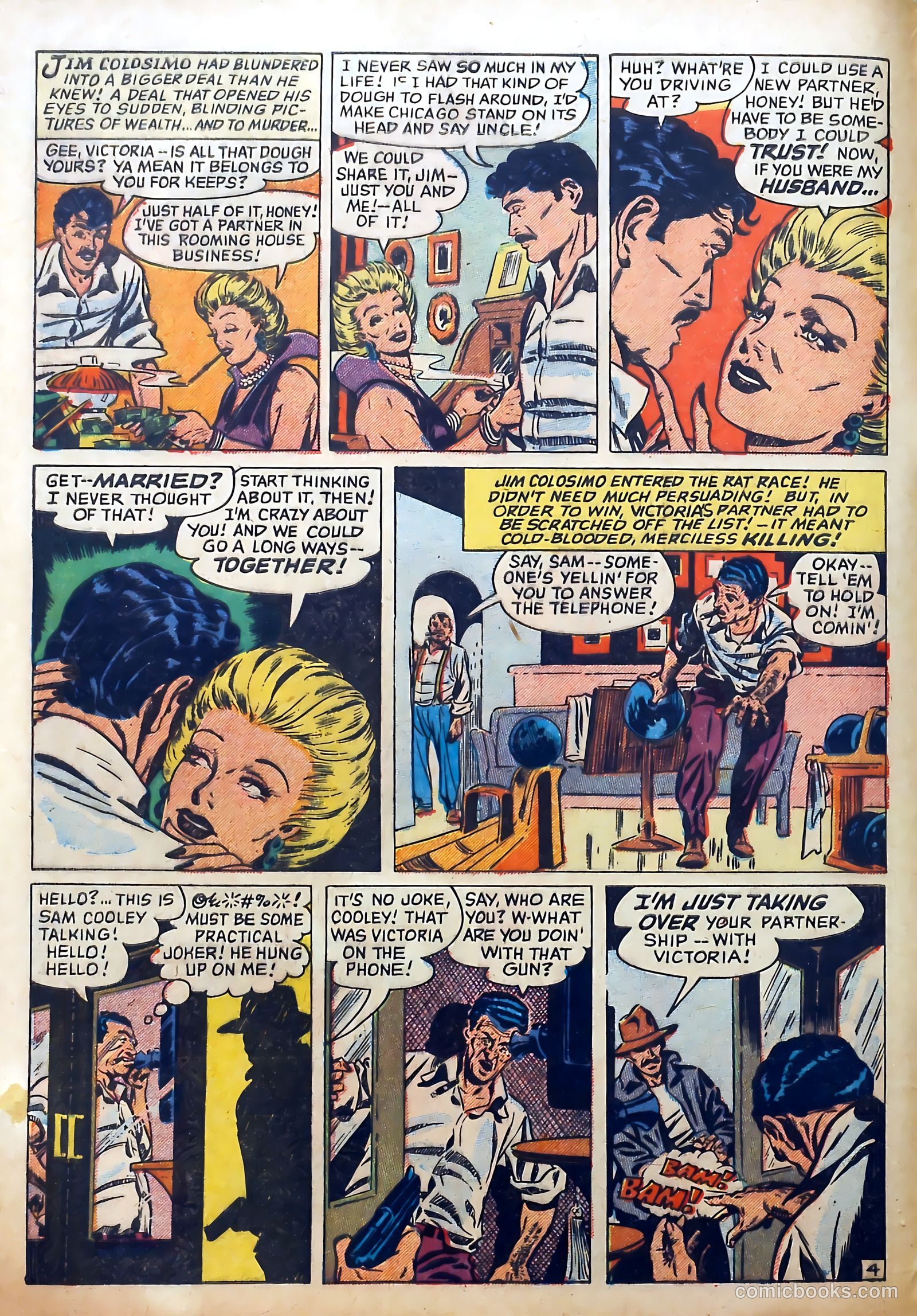 Wanted Comics #44 (1952) — page 6 of 36