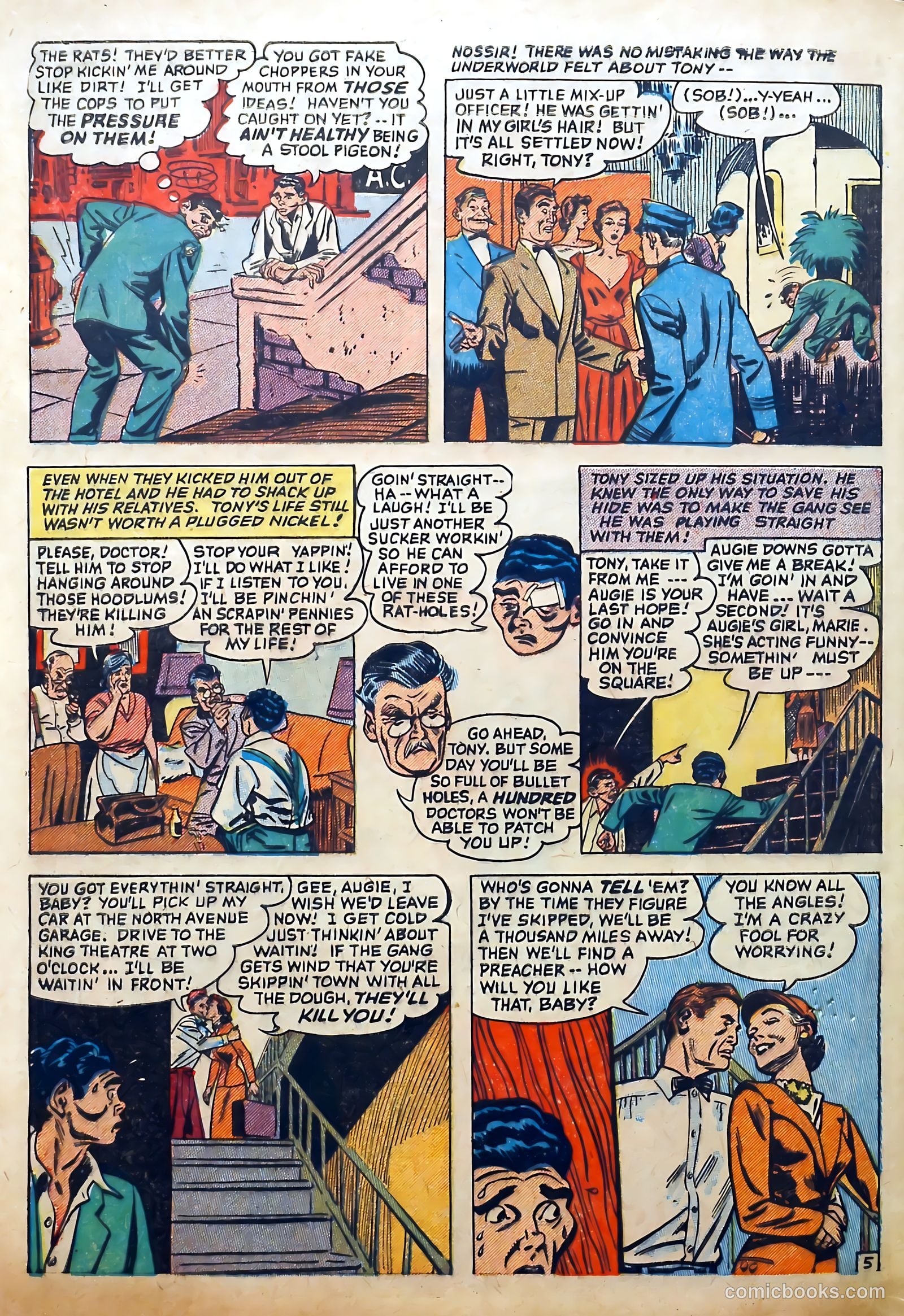 Wanted Comics #44 (1952) — page 30 of 36