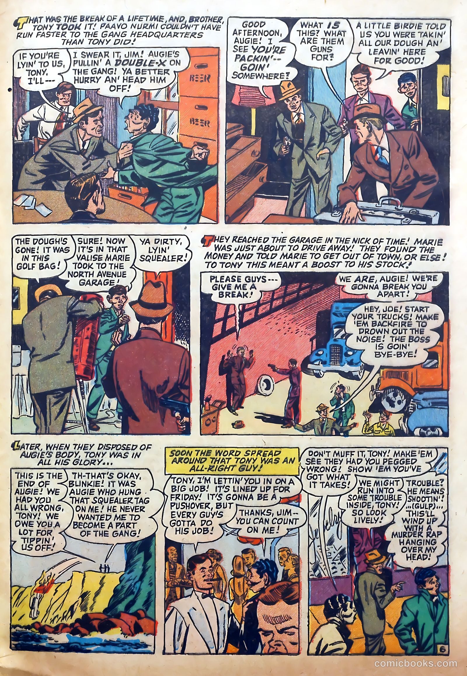Wanted Comics #44 (1952) — page 31 of 36