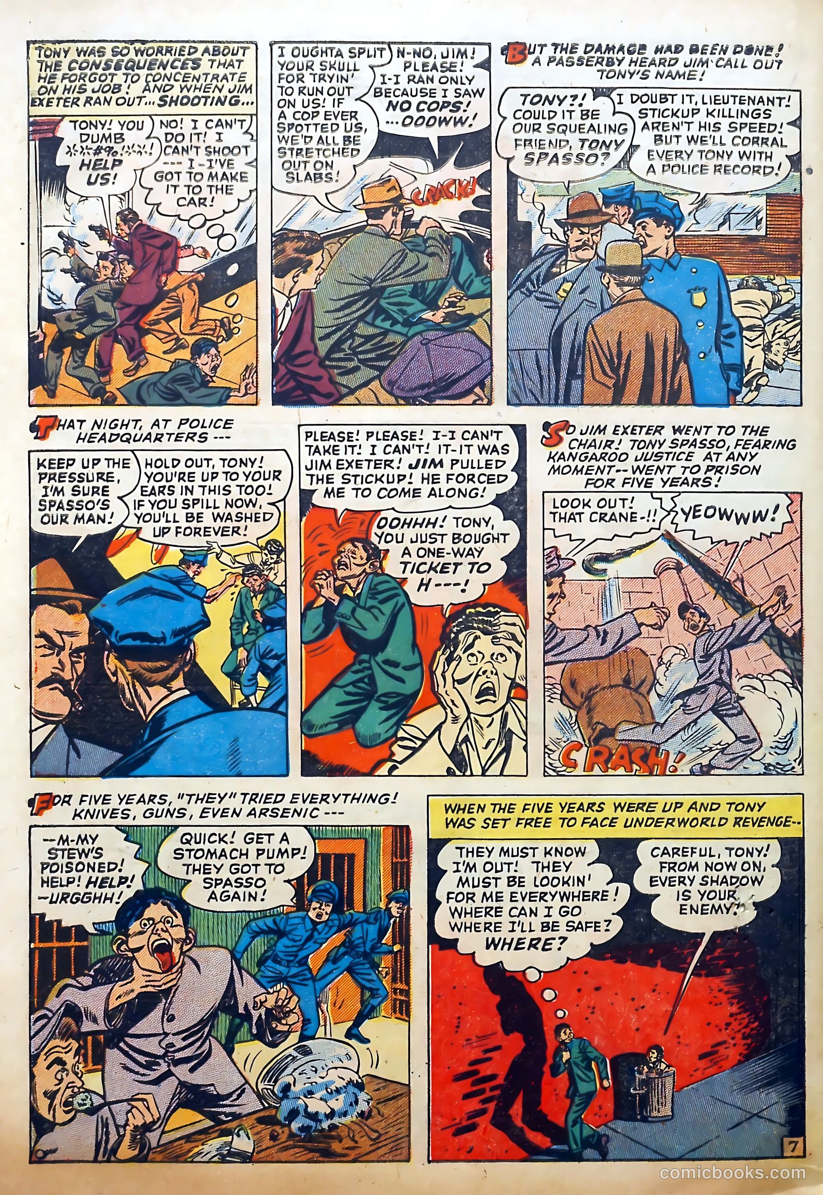 Wanted Comics #44 (1952) — page 32 of 36