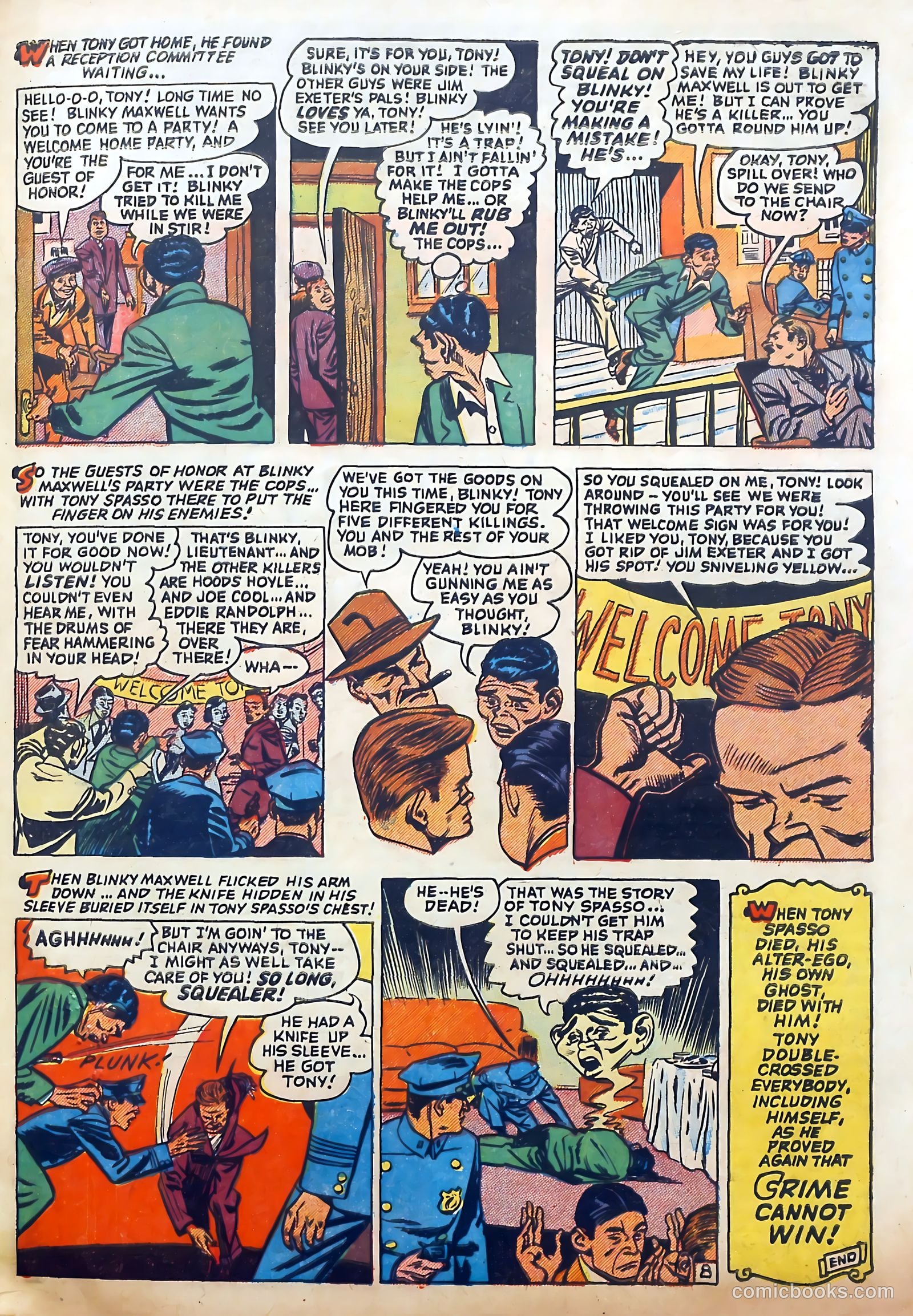 Wanted Comics #44 (1952) — page 33 of 36