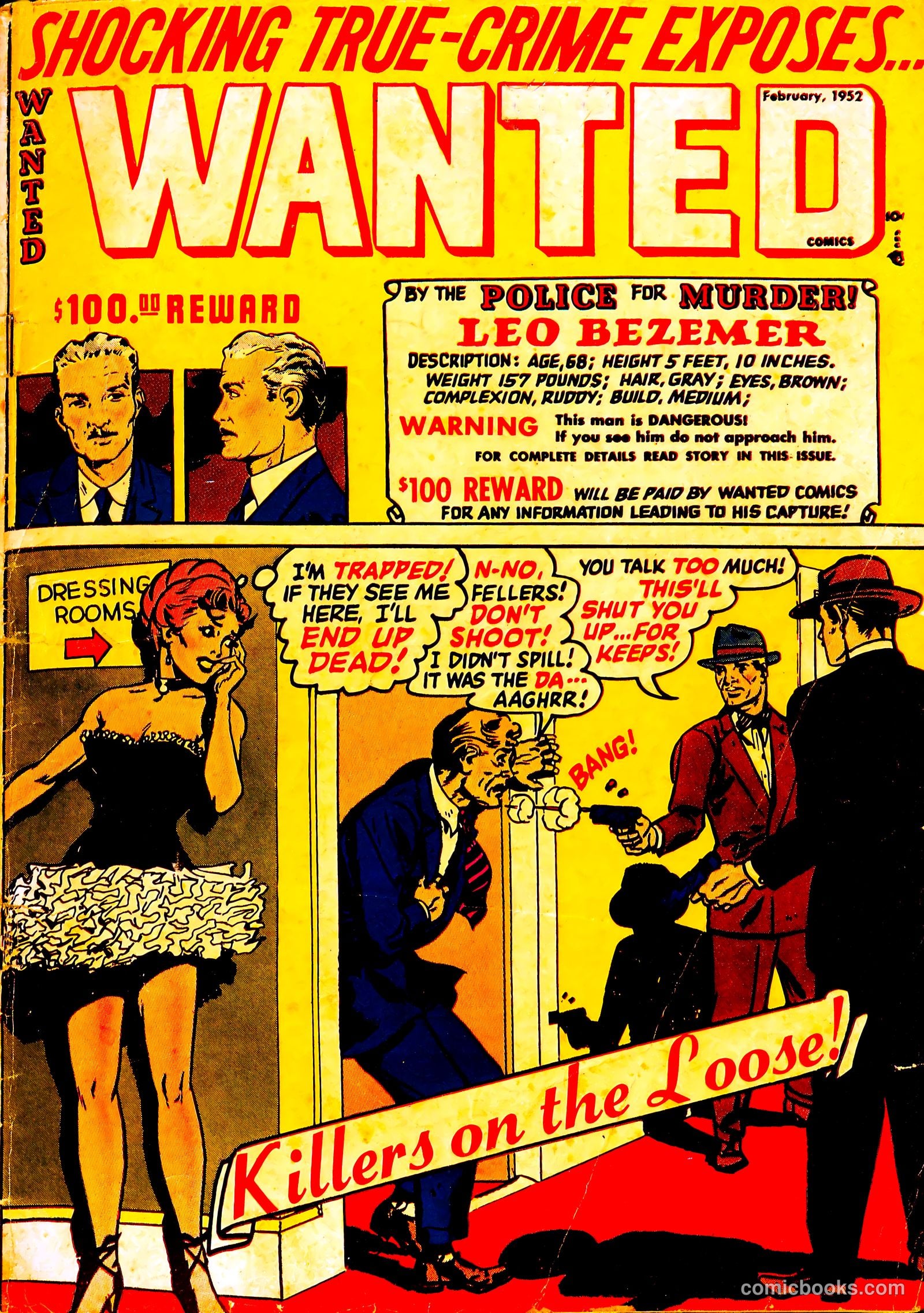 Wanted Comics #45
