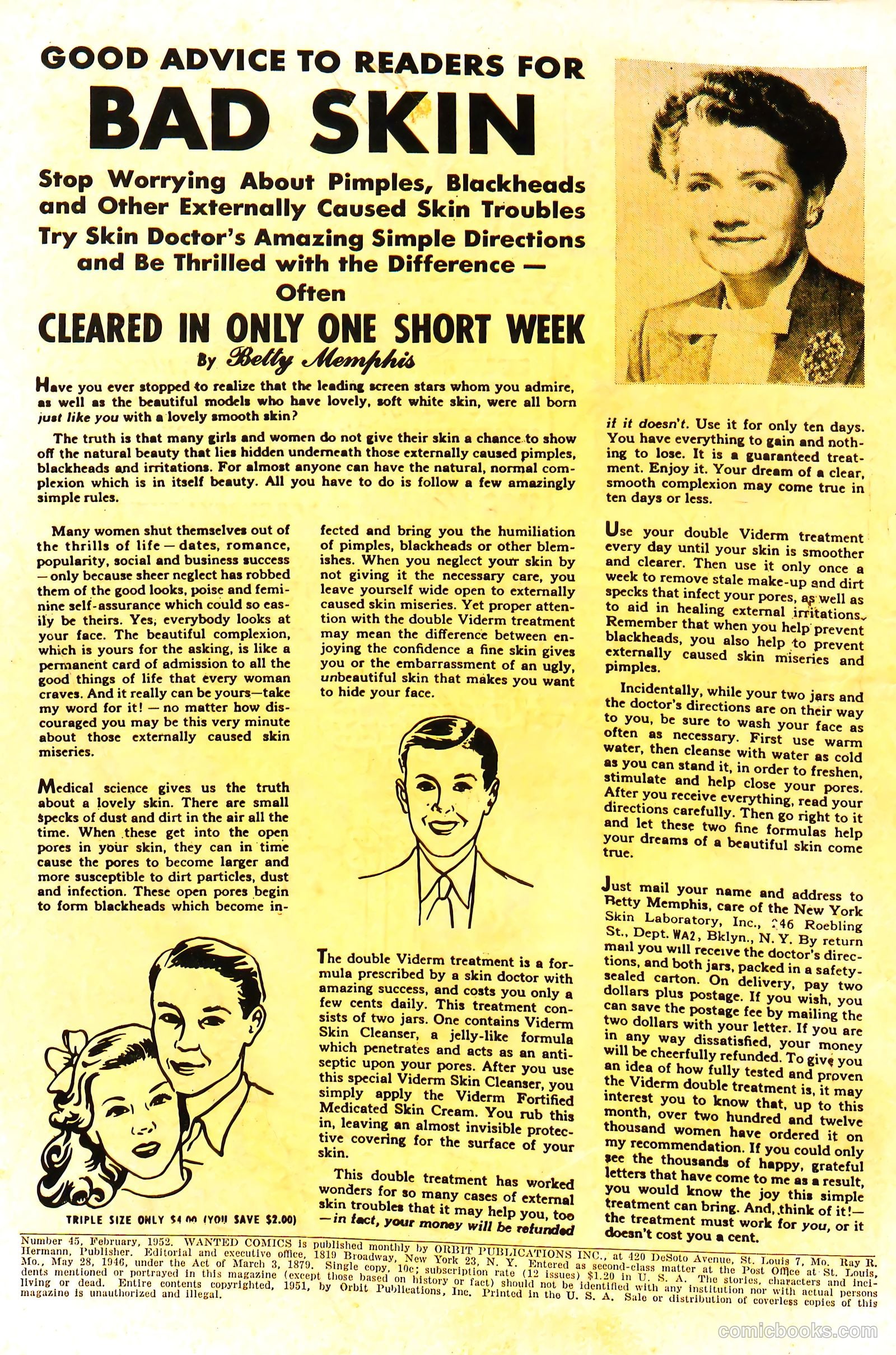 Wanted Comics #45 (1952) — page 2 of 36