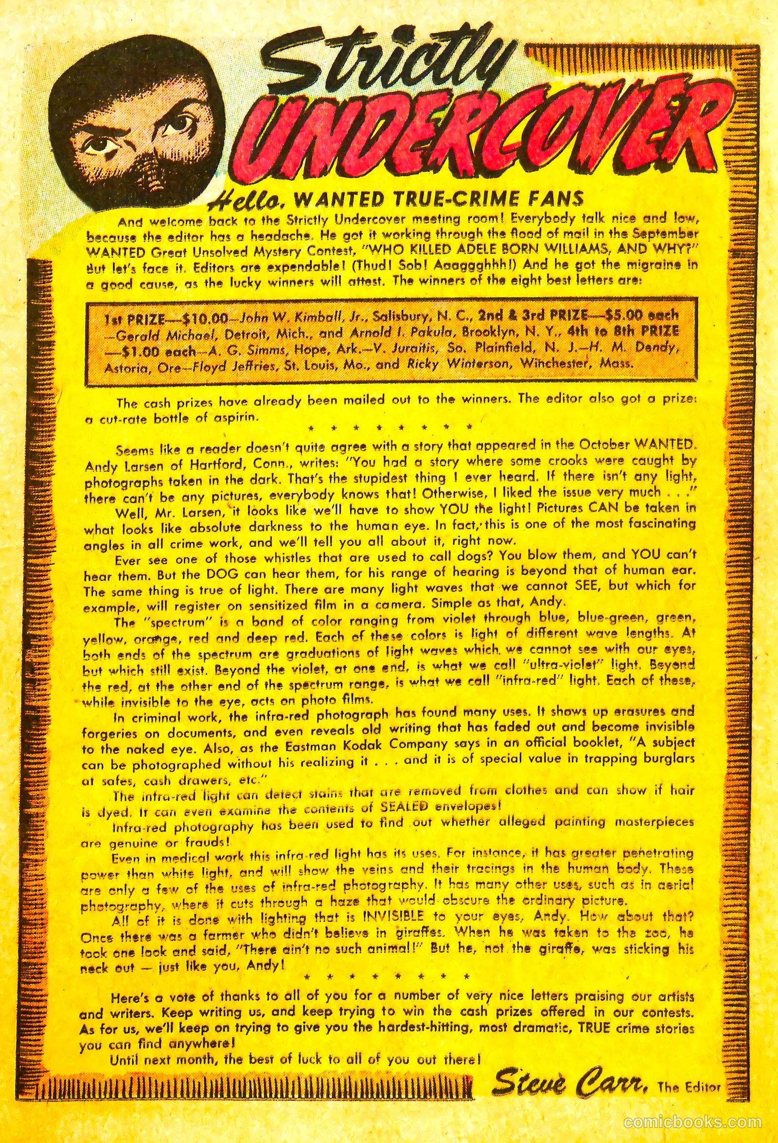 Wanted Comics #45 (1952) — page 23 of 36