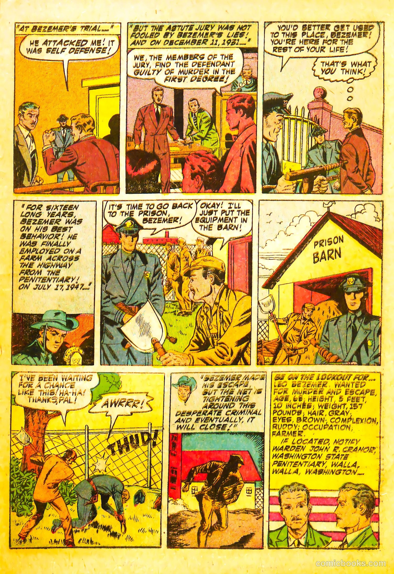 Wanted Comics #45 (1952) — page 25 of 36