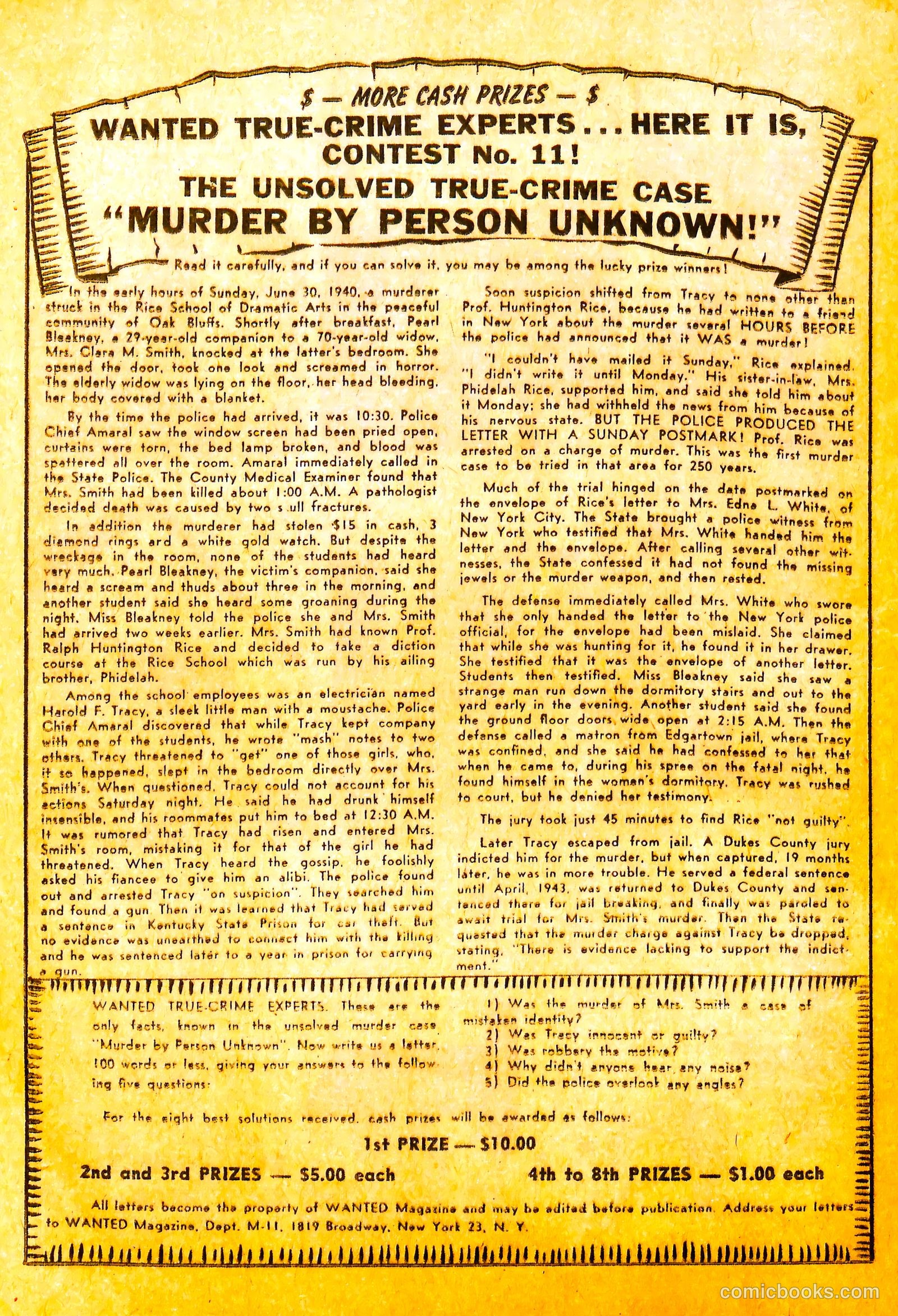 Wanted Comics #45 (1952) — page 26 of 36