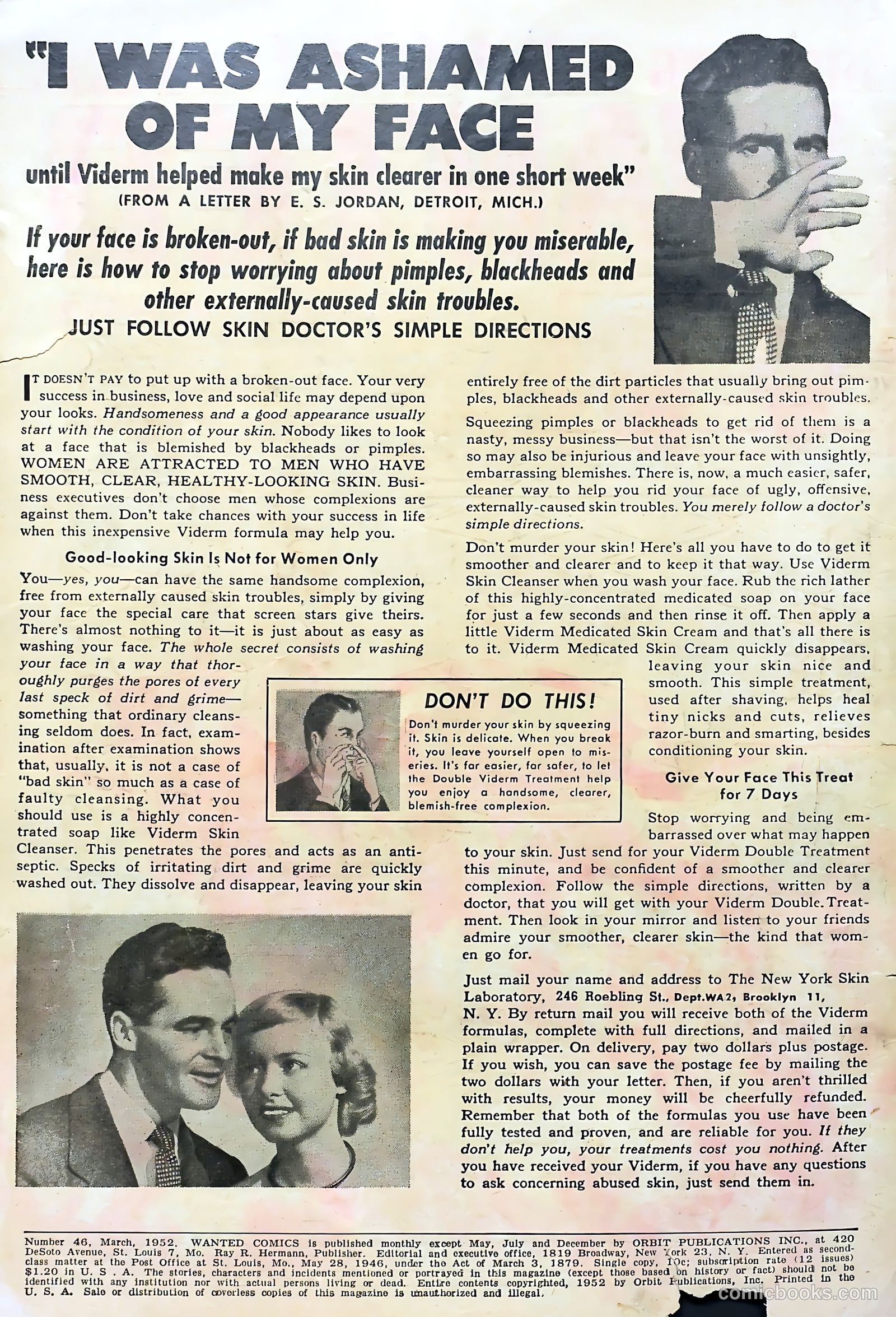 Wanted Comics #46 (1952) — page 2 of 36