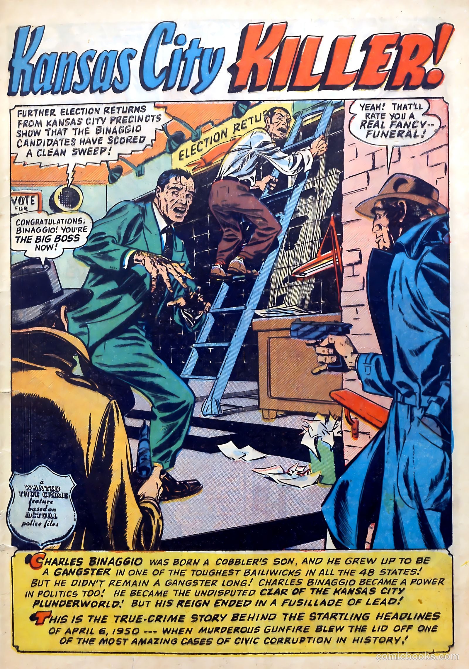 Wanted Comics #46 (1952) — page 3 of 36