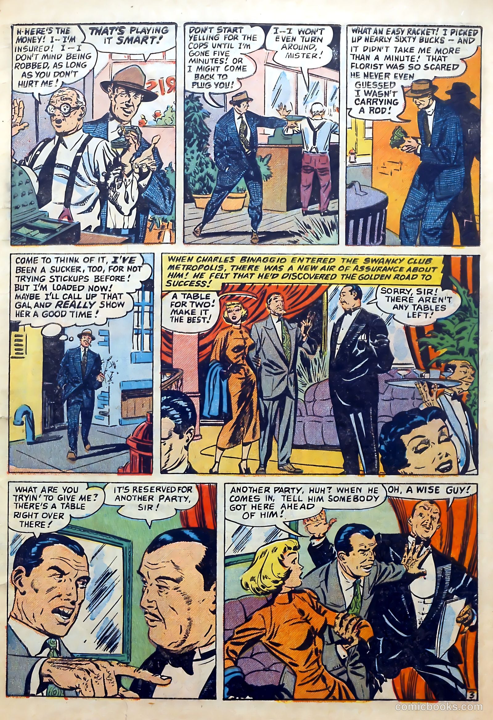 Wanted Comics #46 (1952) — page 5 of 36