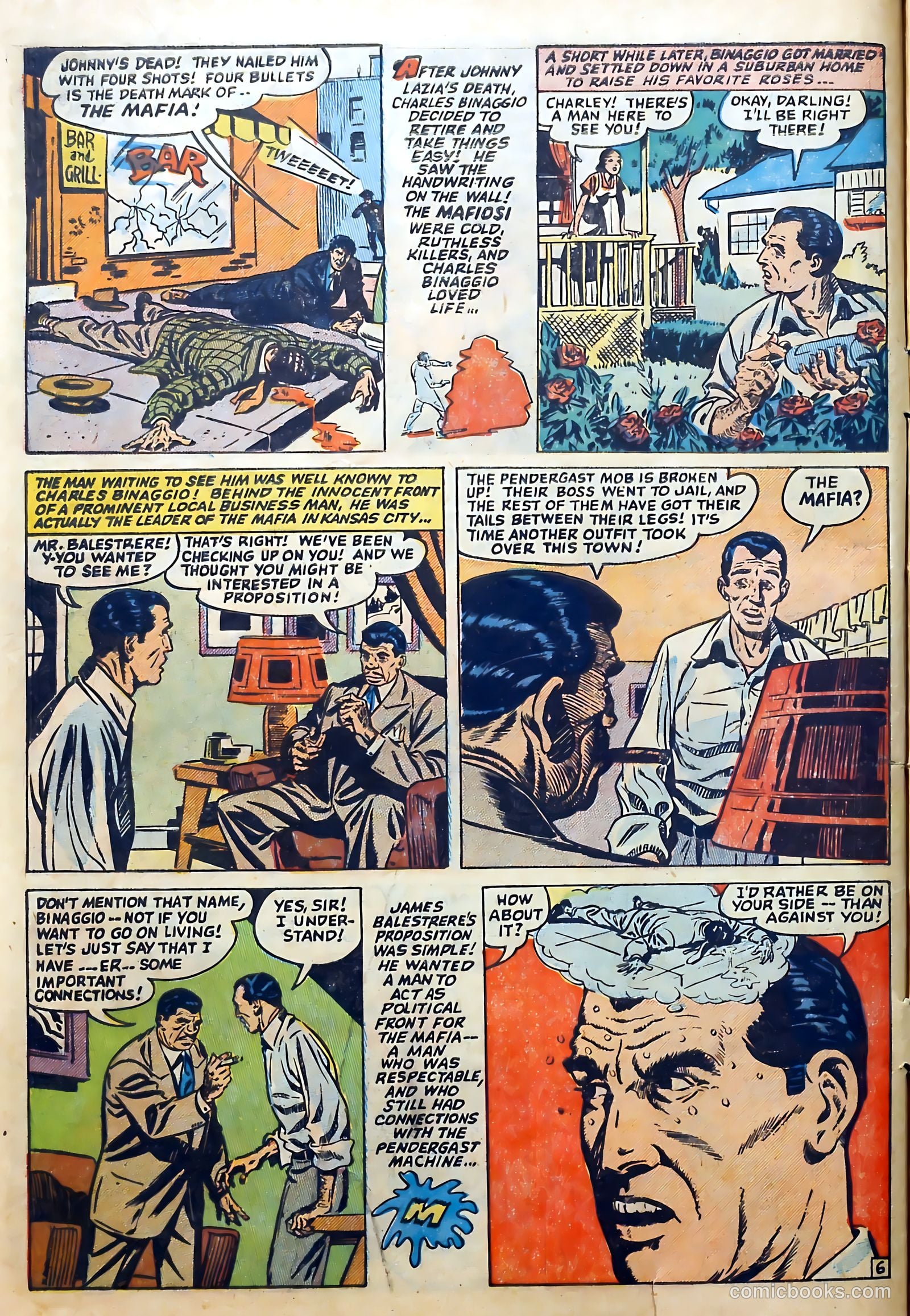 Wanted Comics #46 (1952) — page 8 of 36