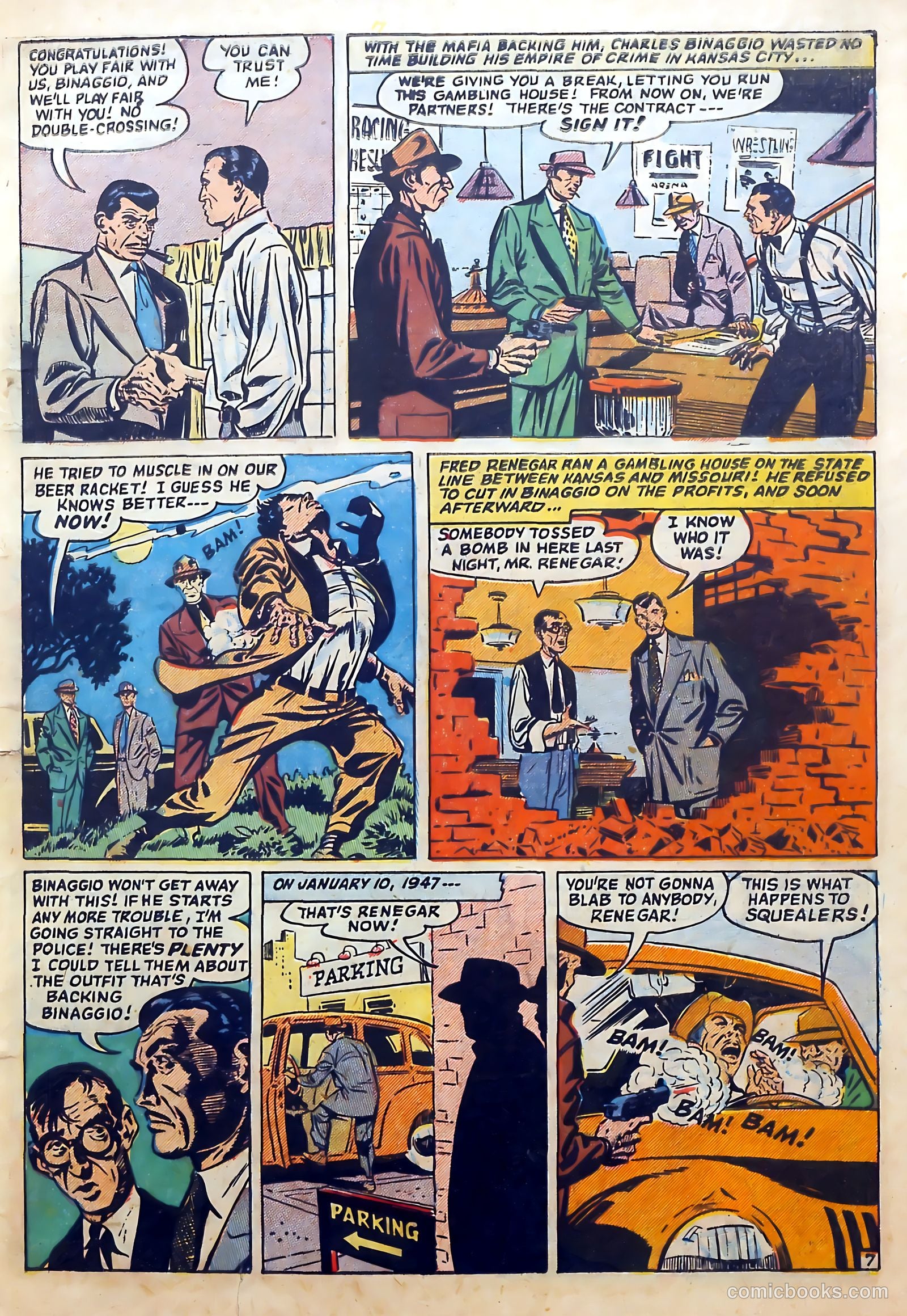 Wanted Comics #46 (1952) — page 9 of 36