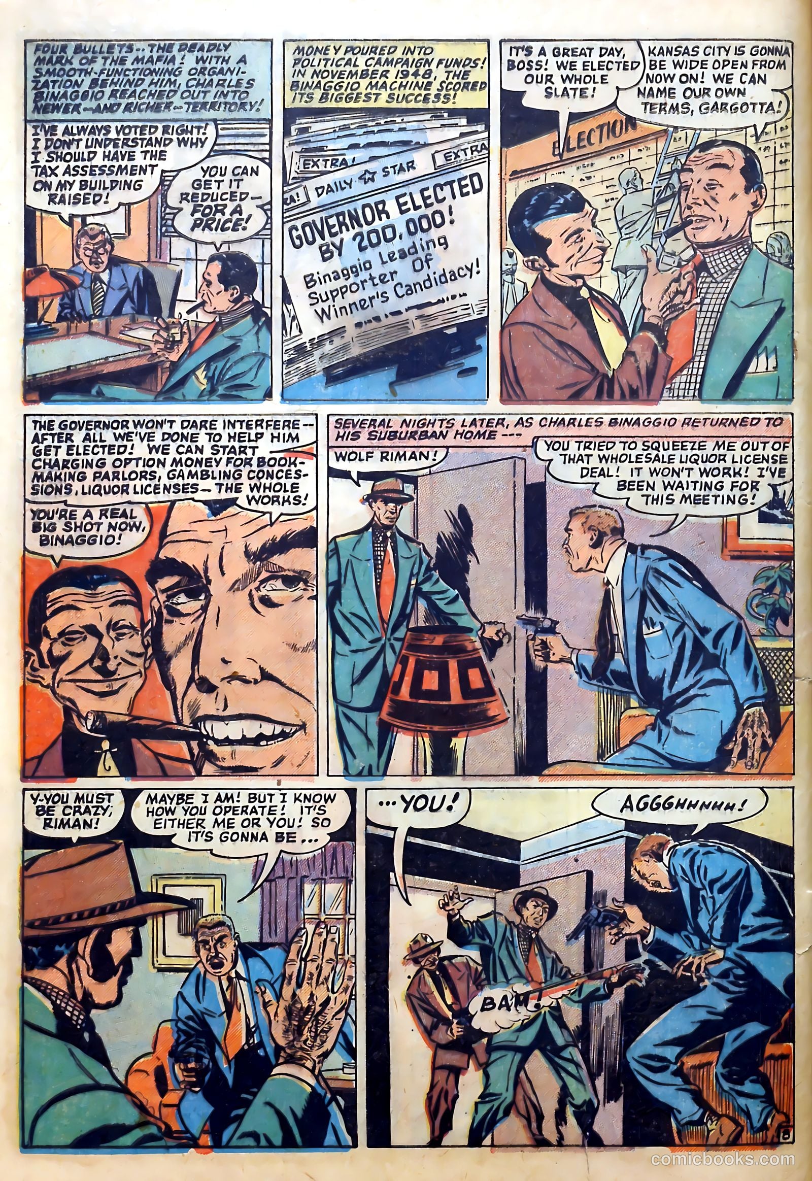 Wanted Comics #46 (1952) — page 10 of 36