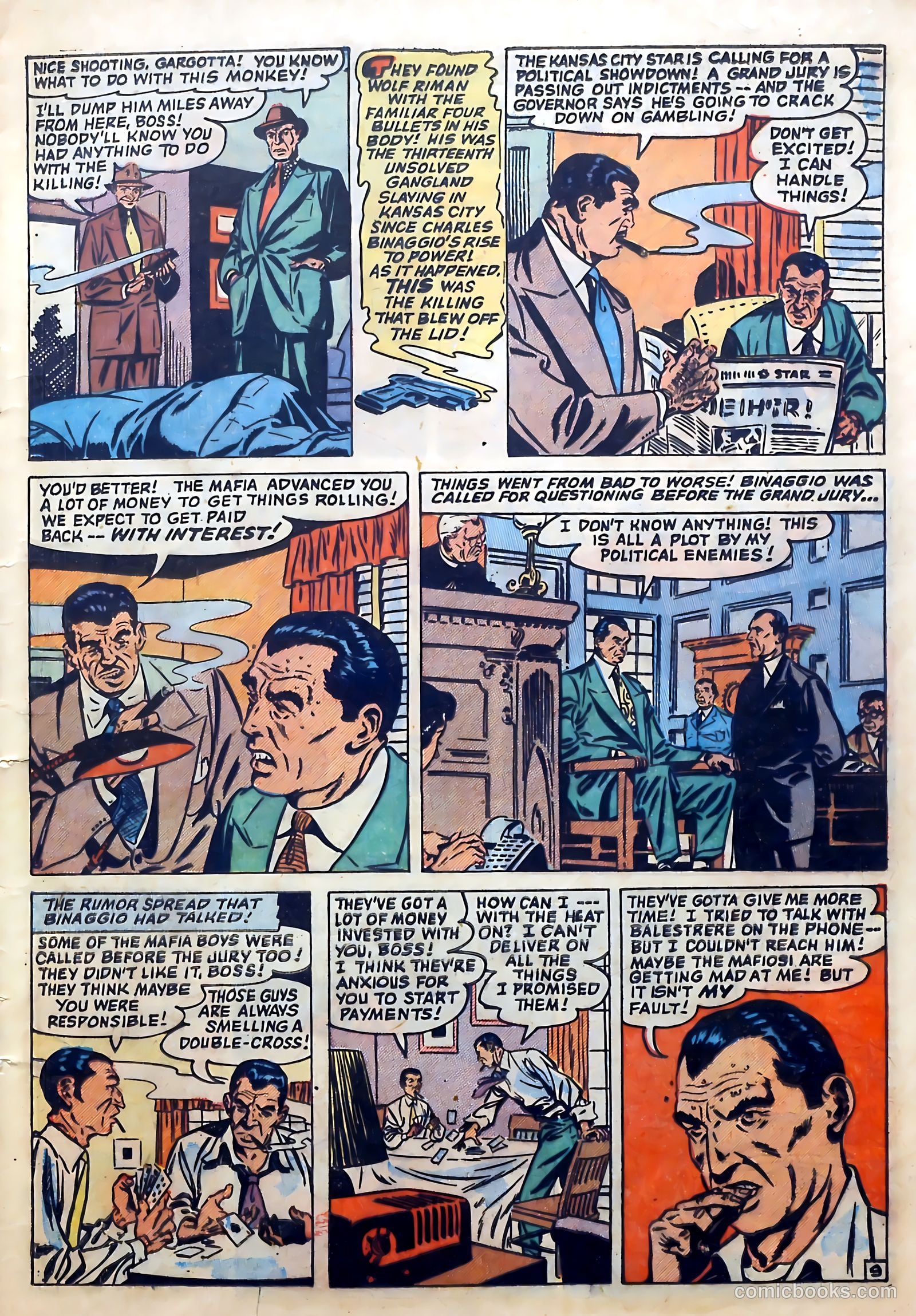 Wanted Comics #46 (1952) — page 11 of 36