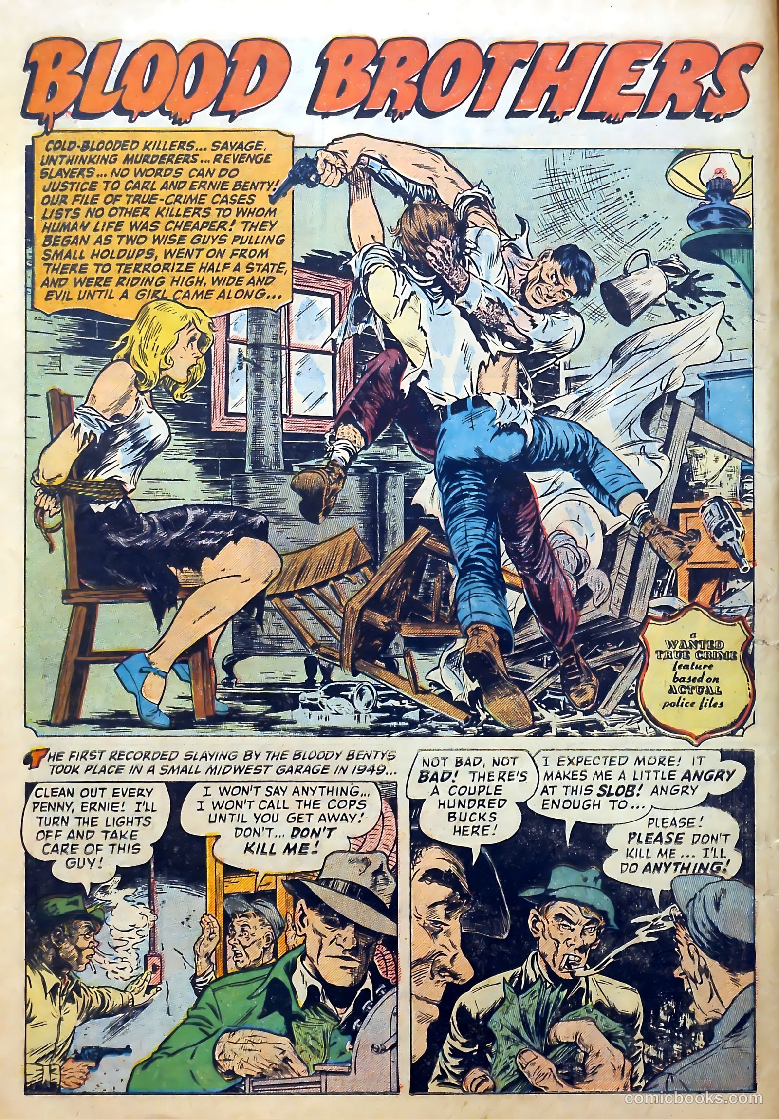 Wanted Comics #46 (1952) — page 16 of 36