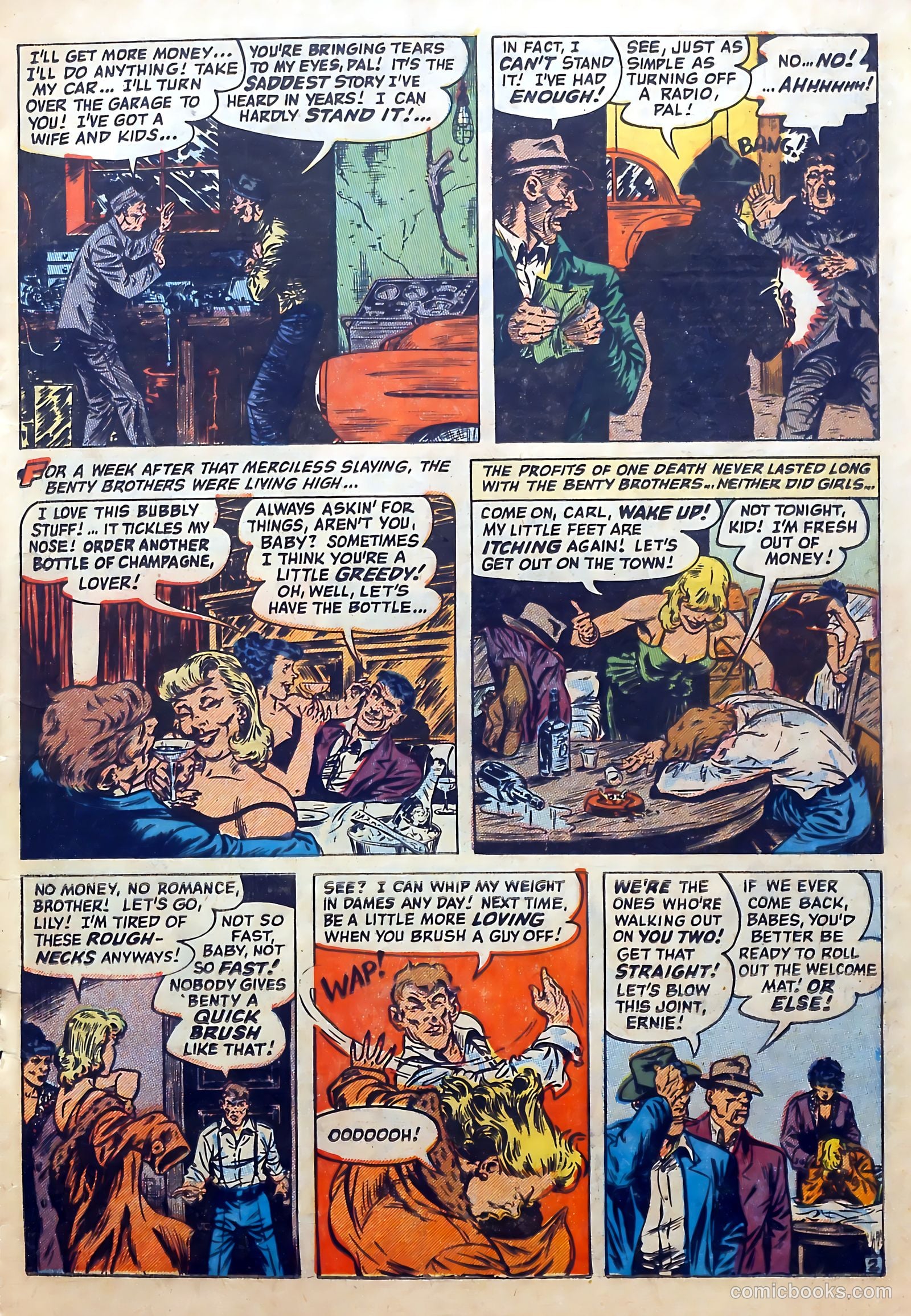 Wanted Comics #46 (1952) — page 17 of 36