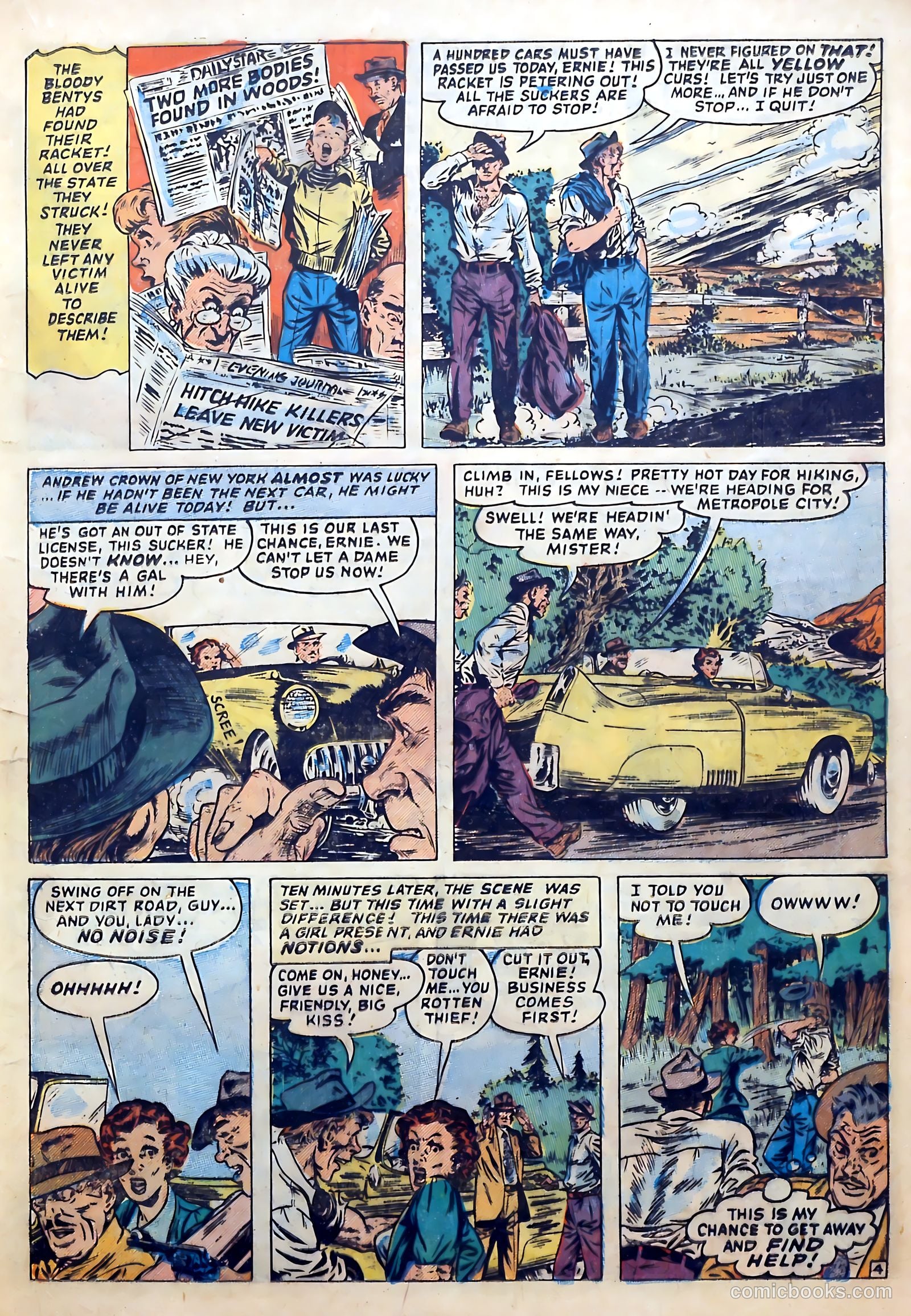 Wanted Comics #46 (1952) — page 19 of 36