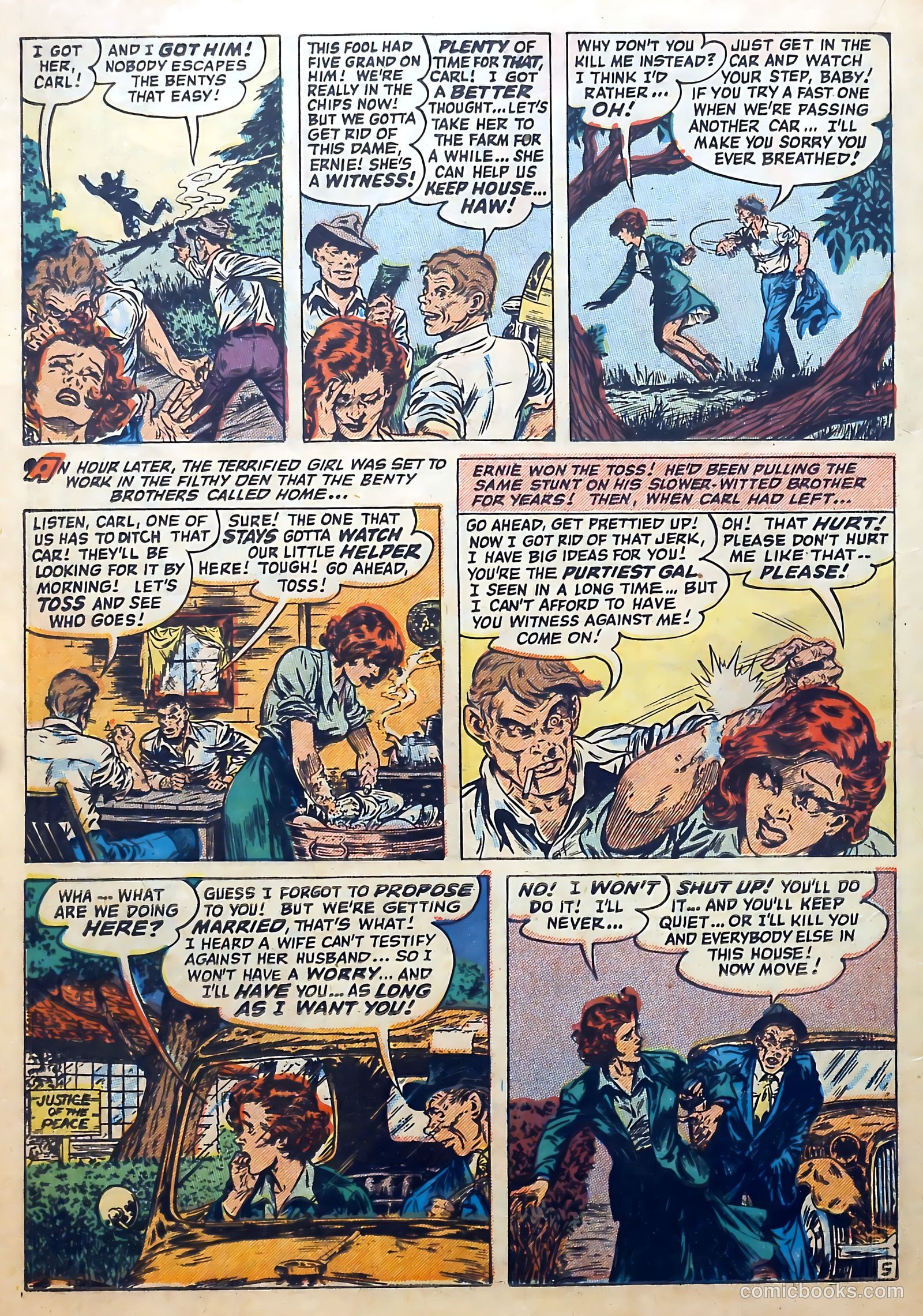 Wanted Comics #46 (1952) — page 20 of 36