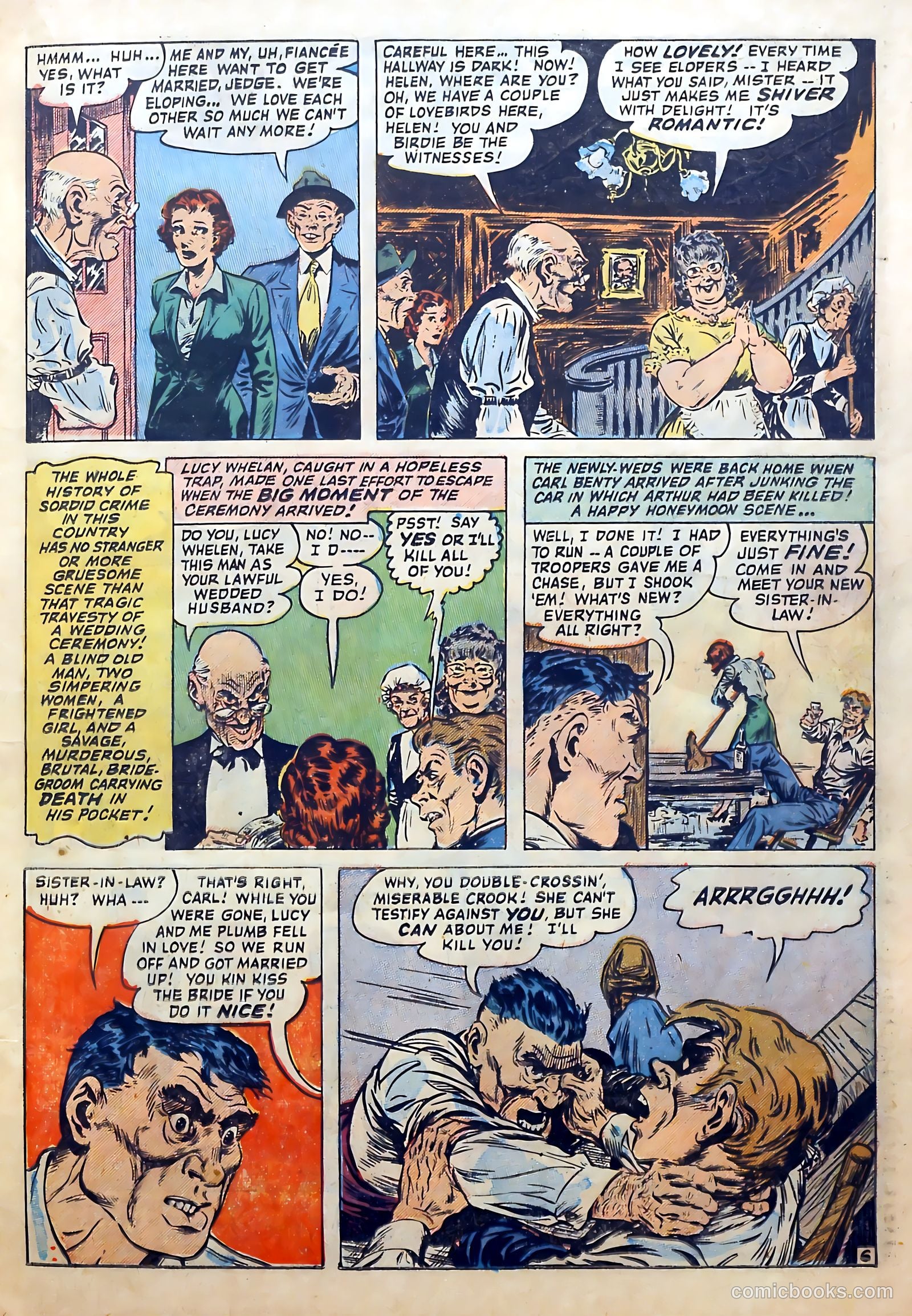 Wanted Comics #46 (1952) — page 21 of 36