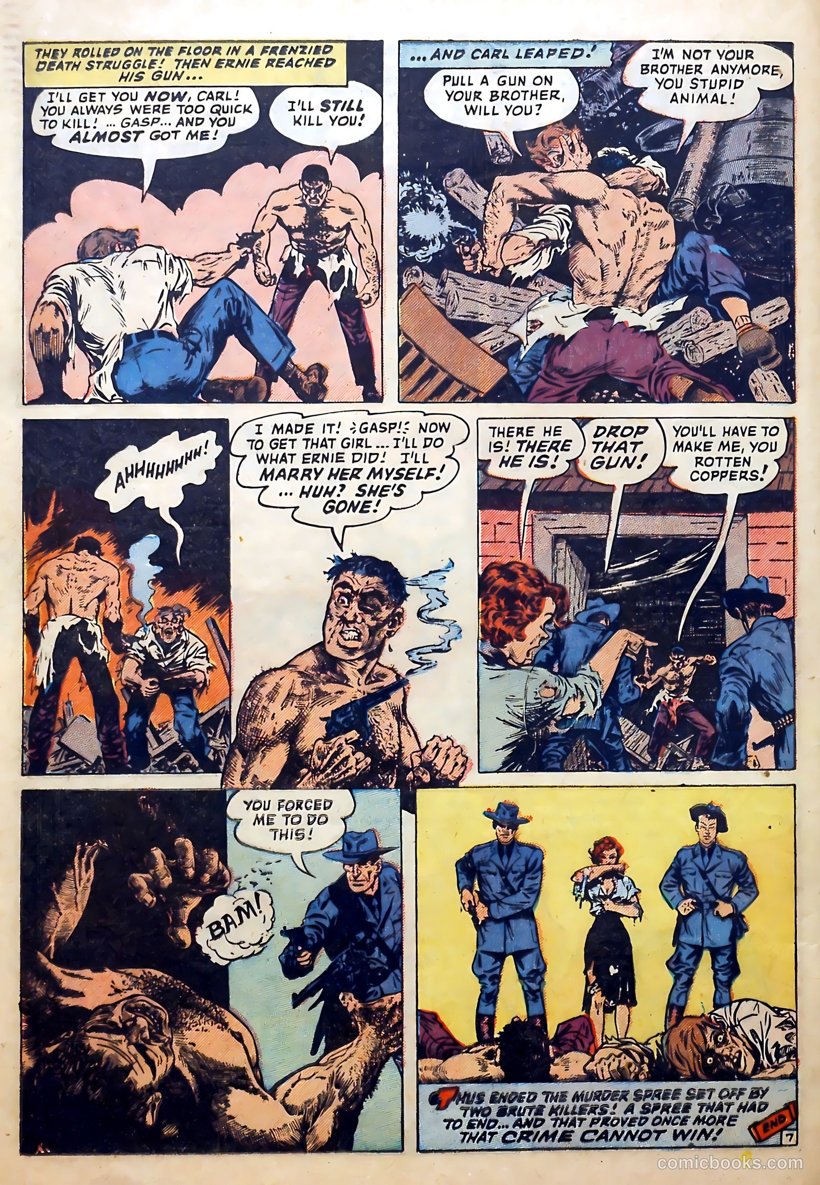 Wanted Comics #46 (1952) — page 22 of 36