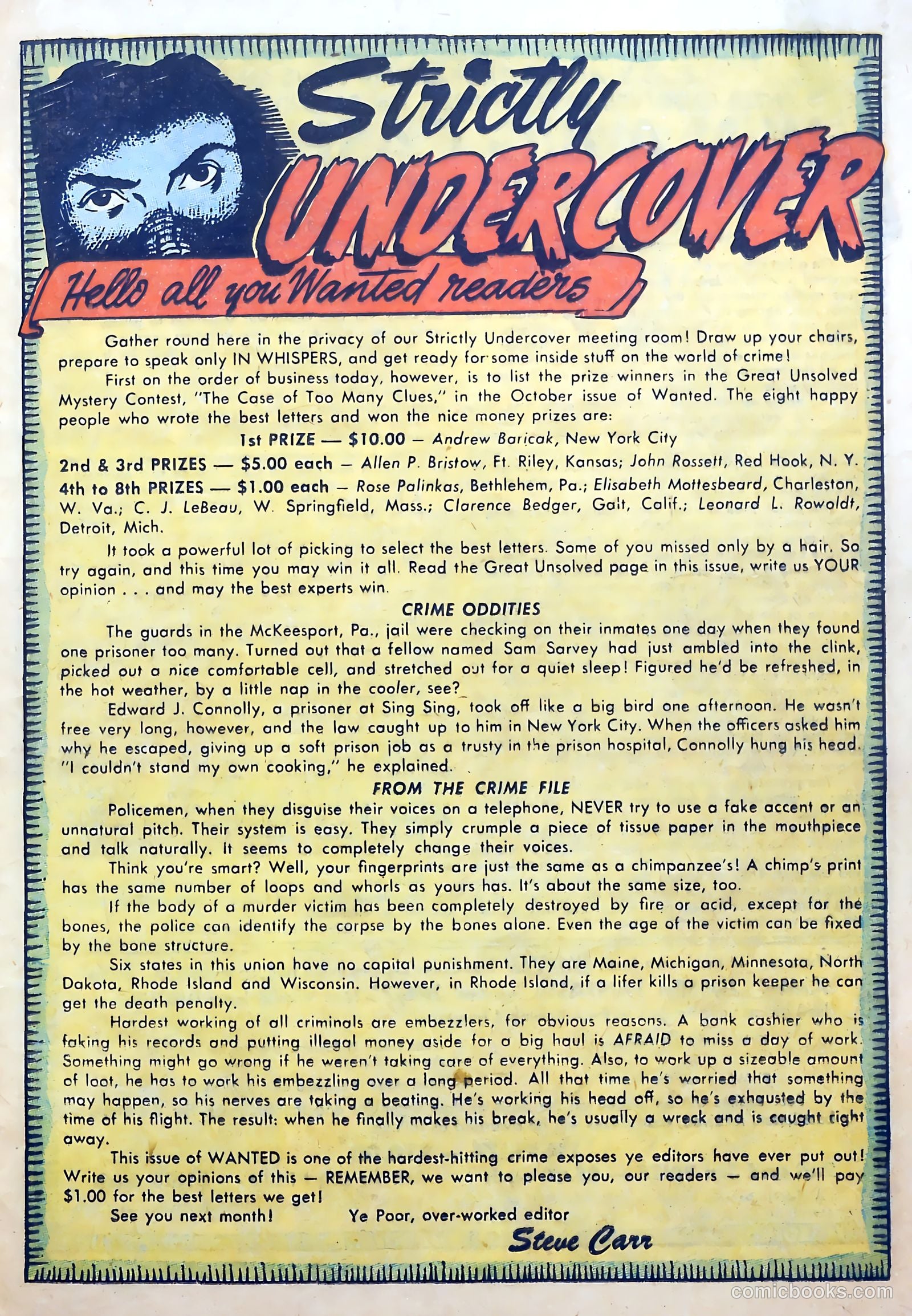 Wanted Comics #46 (1952) — page 23 of 36
