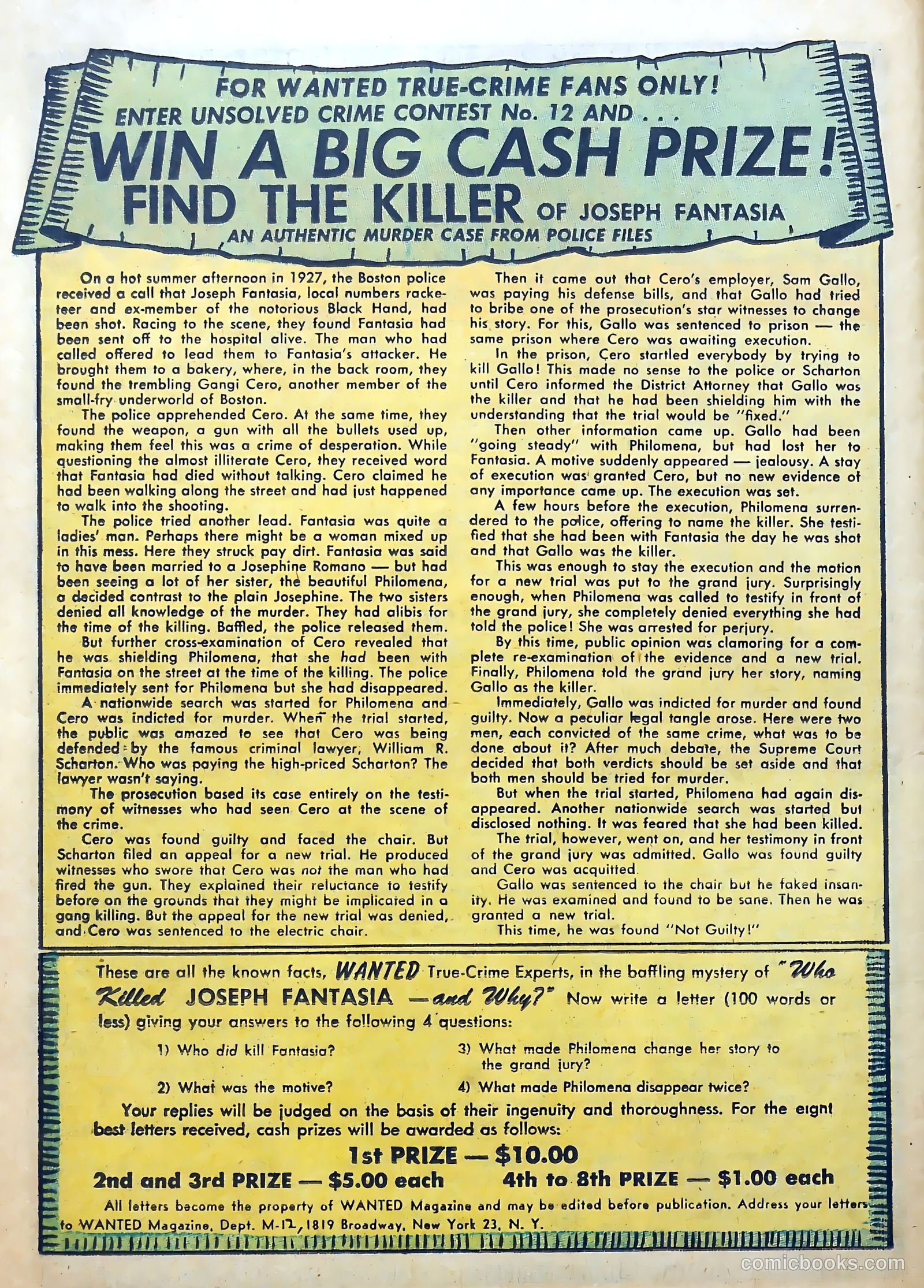 Wanted Comics #46 (1952) — page 24 of 36