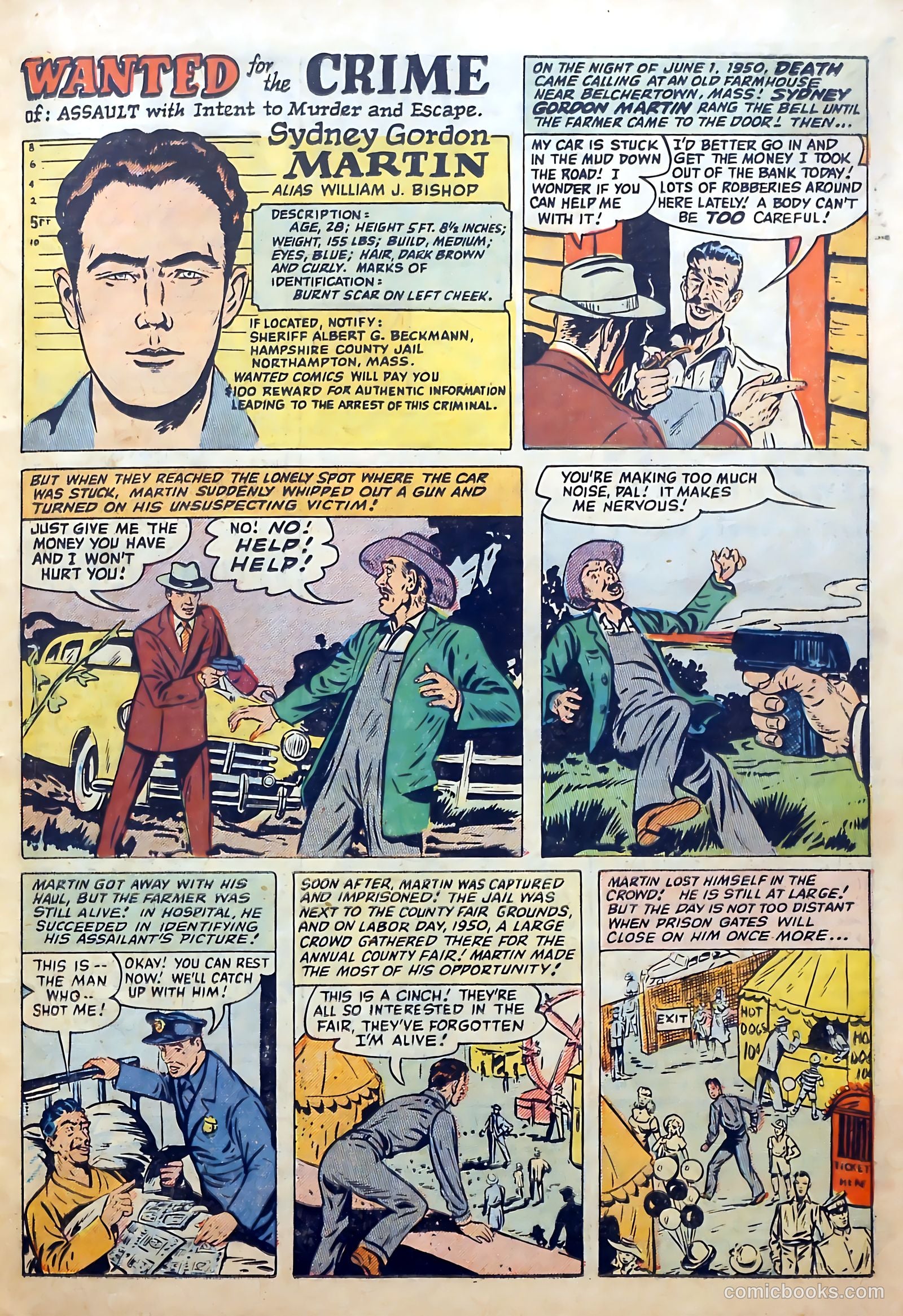 Wanted Comics #46 (1952) — page 25 of 36