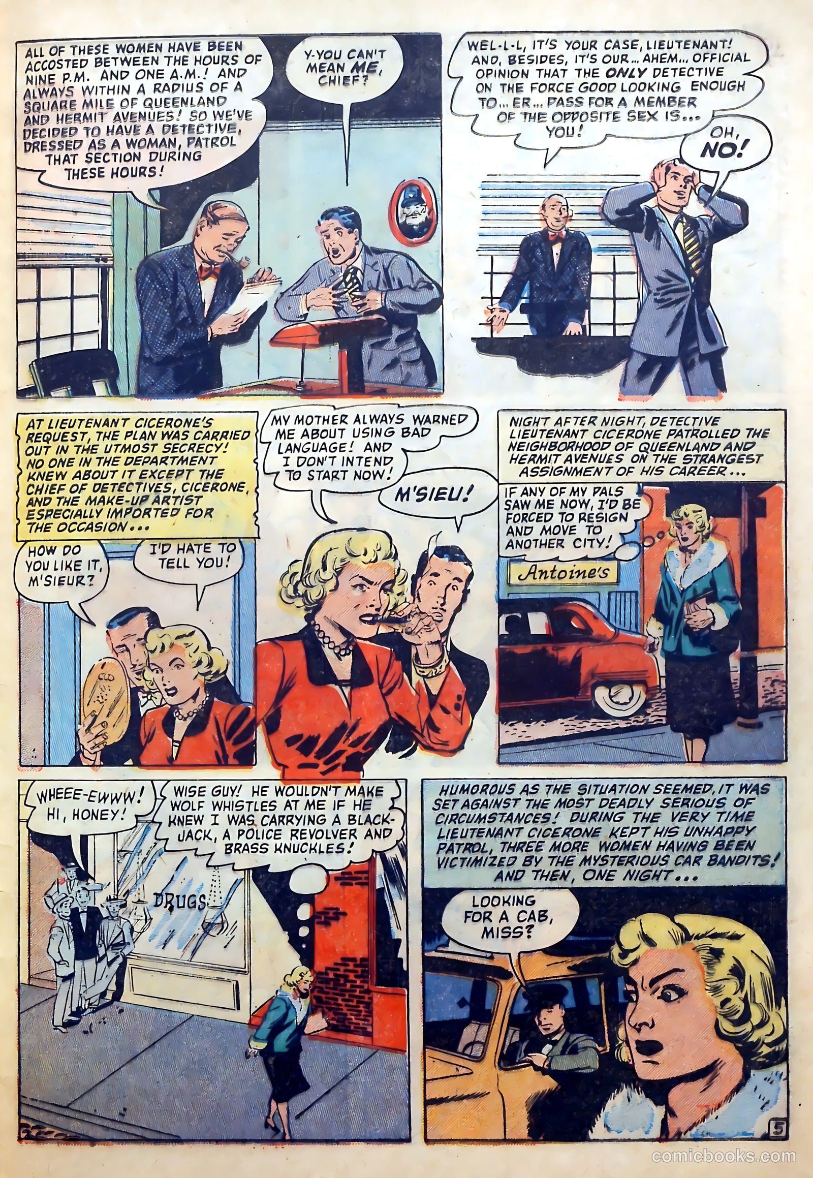 Wanted Comics #46 (1952) — page 31 of 36
