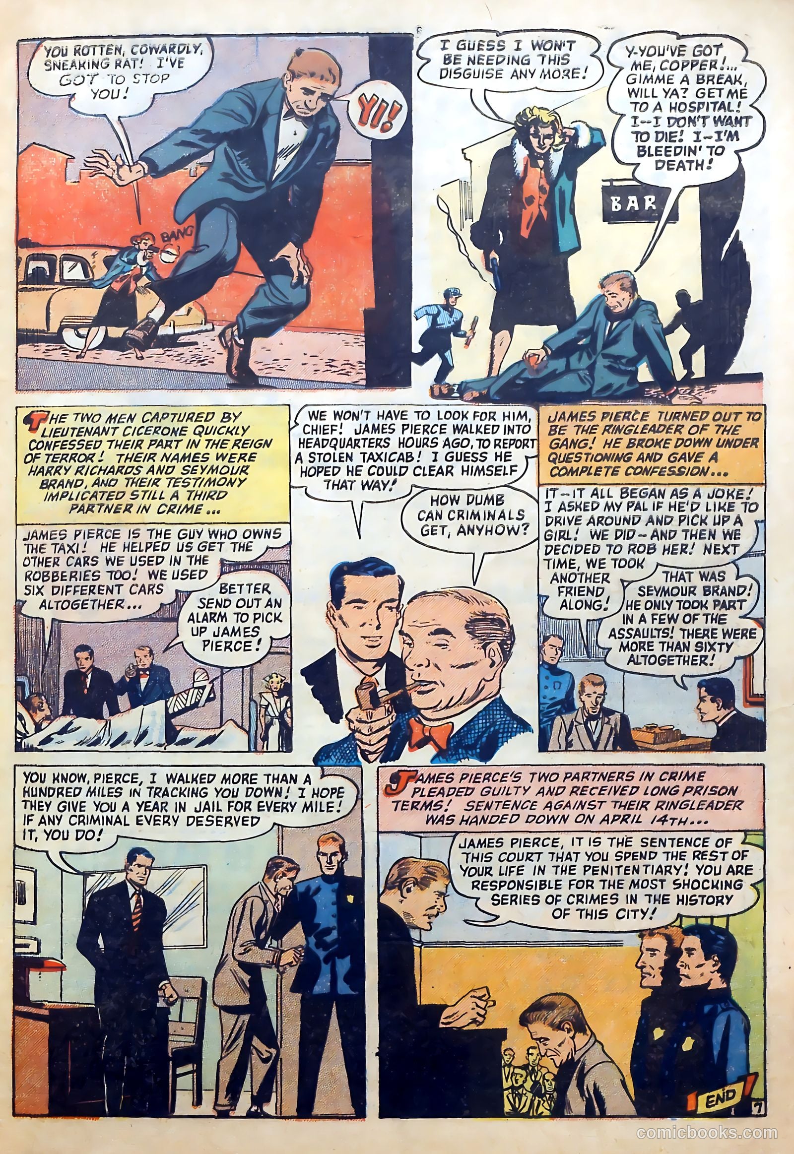 Wanted Comics #46 (1952) — page 33 of 36