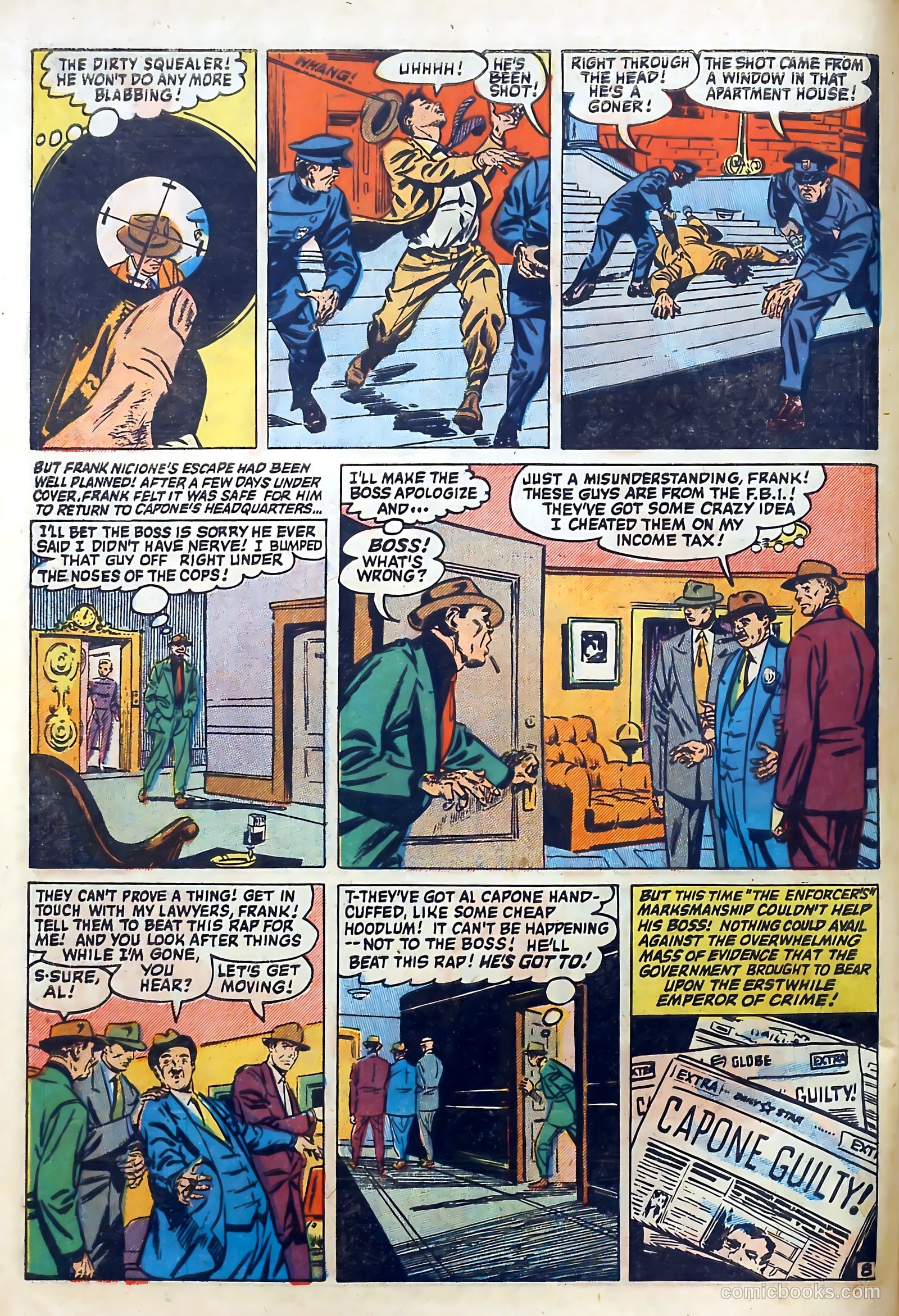 Wanted Comics #47 (1952) — page 10 of 36