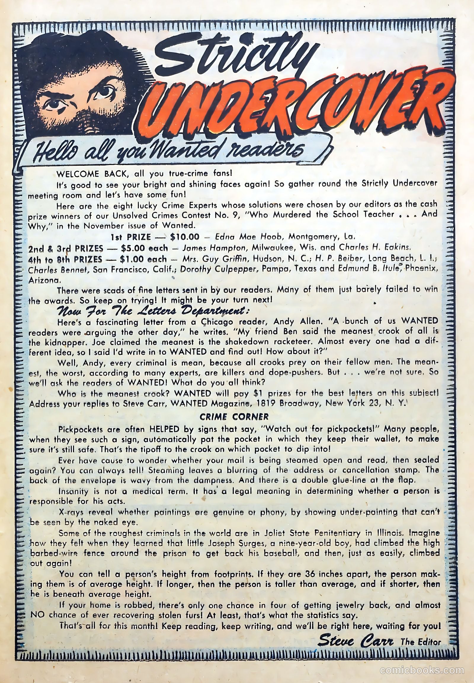 Wanted Comics #47 (1952) — page 23 of 36