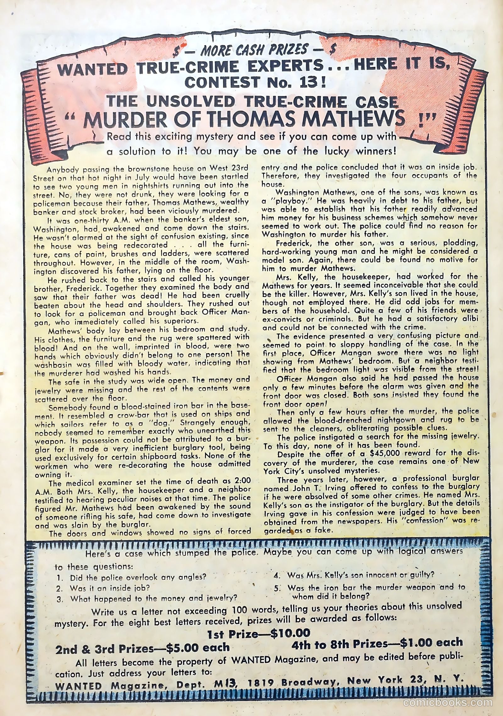 Wanted Comics #47 (1952) — page 24 of 36
