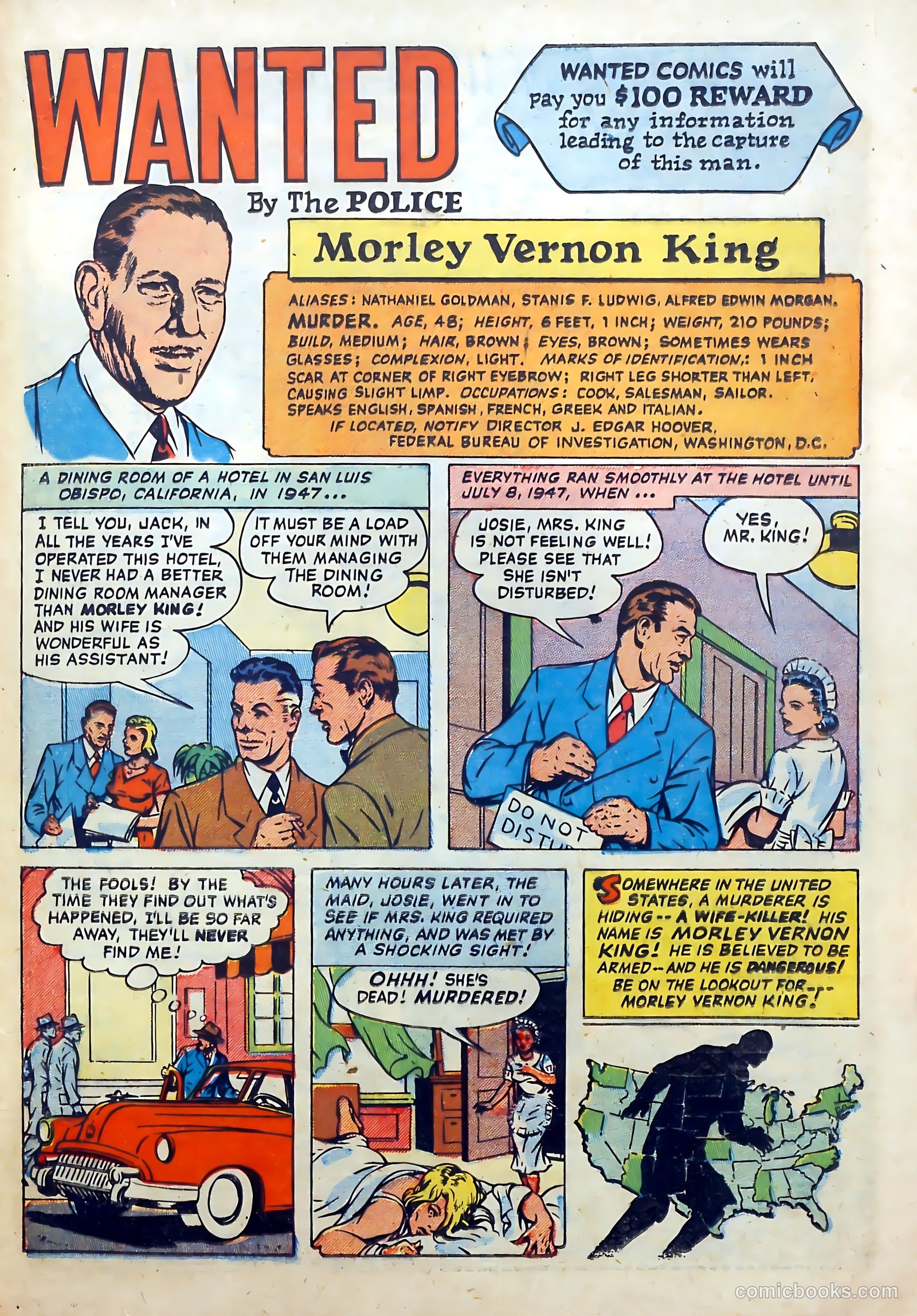 Wanted Comics #47 (1952) — page 25 of 36