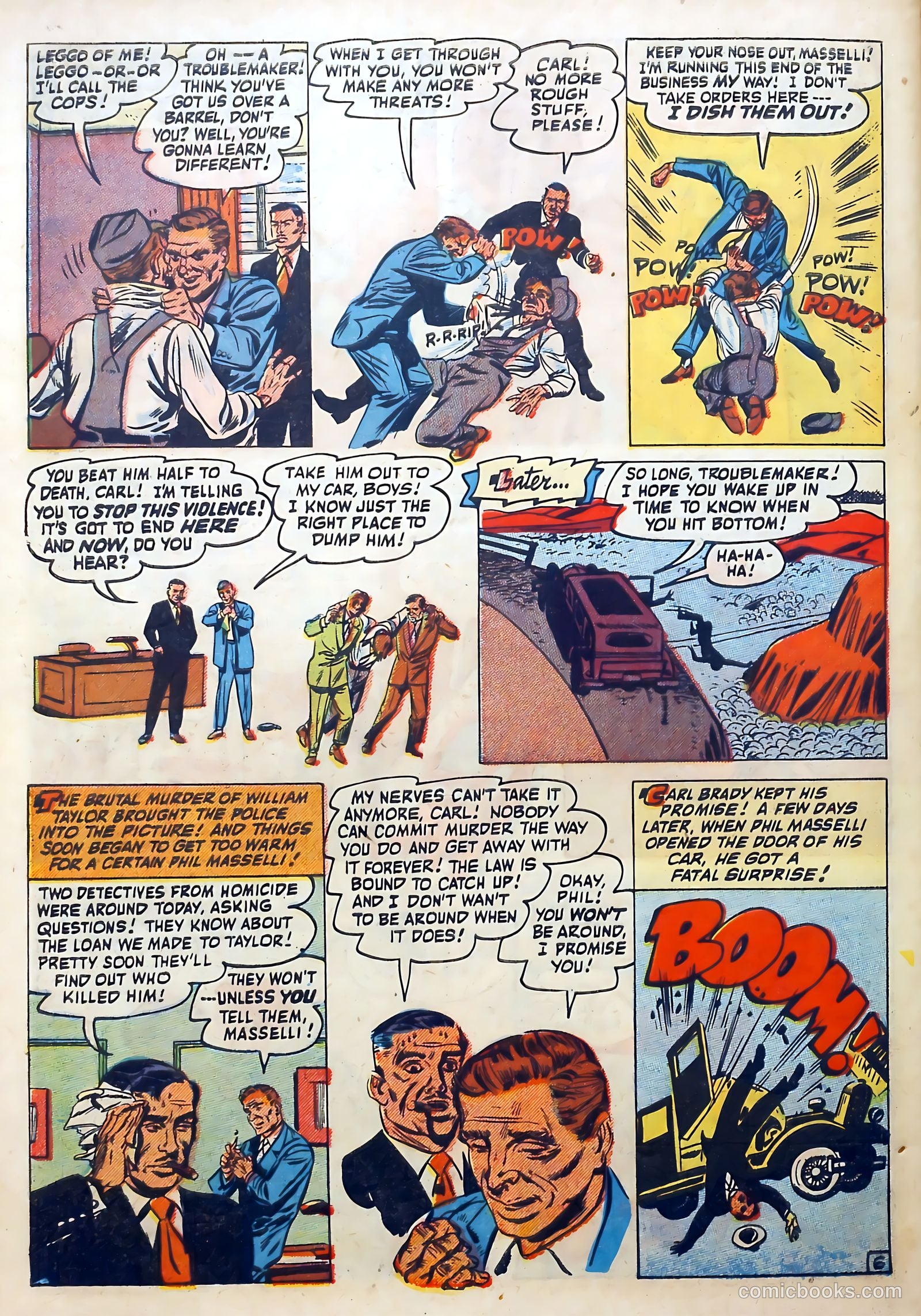 Wanted Comics #47 (1952) — page 32 of 36