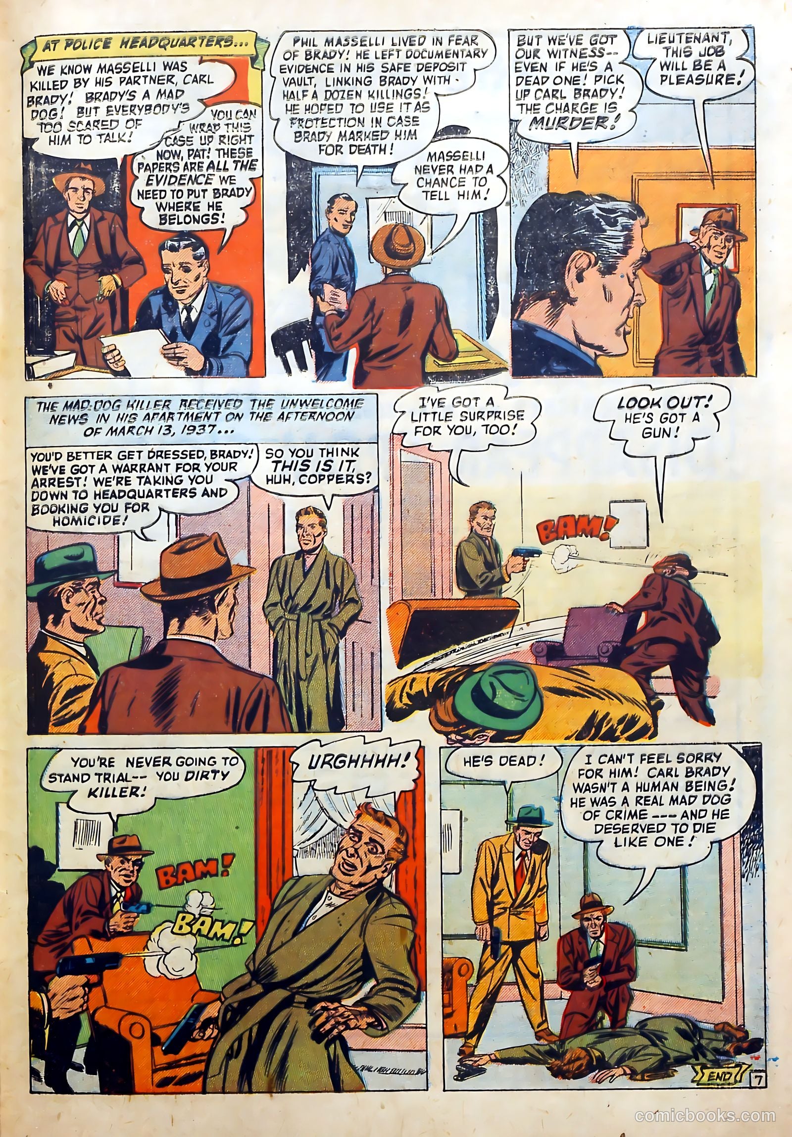 Wanted Comics #47 (1952) — page 33 of 36
