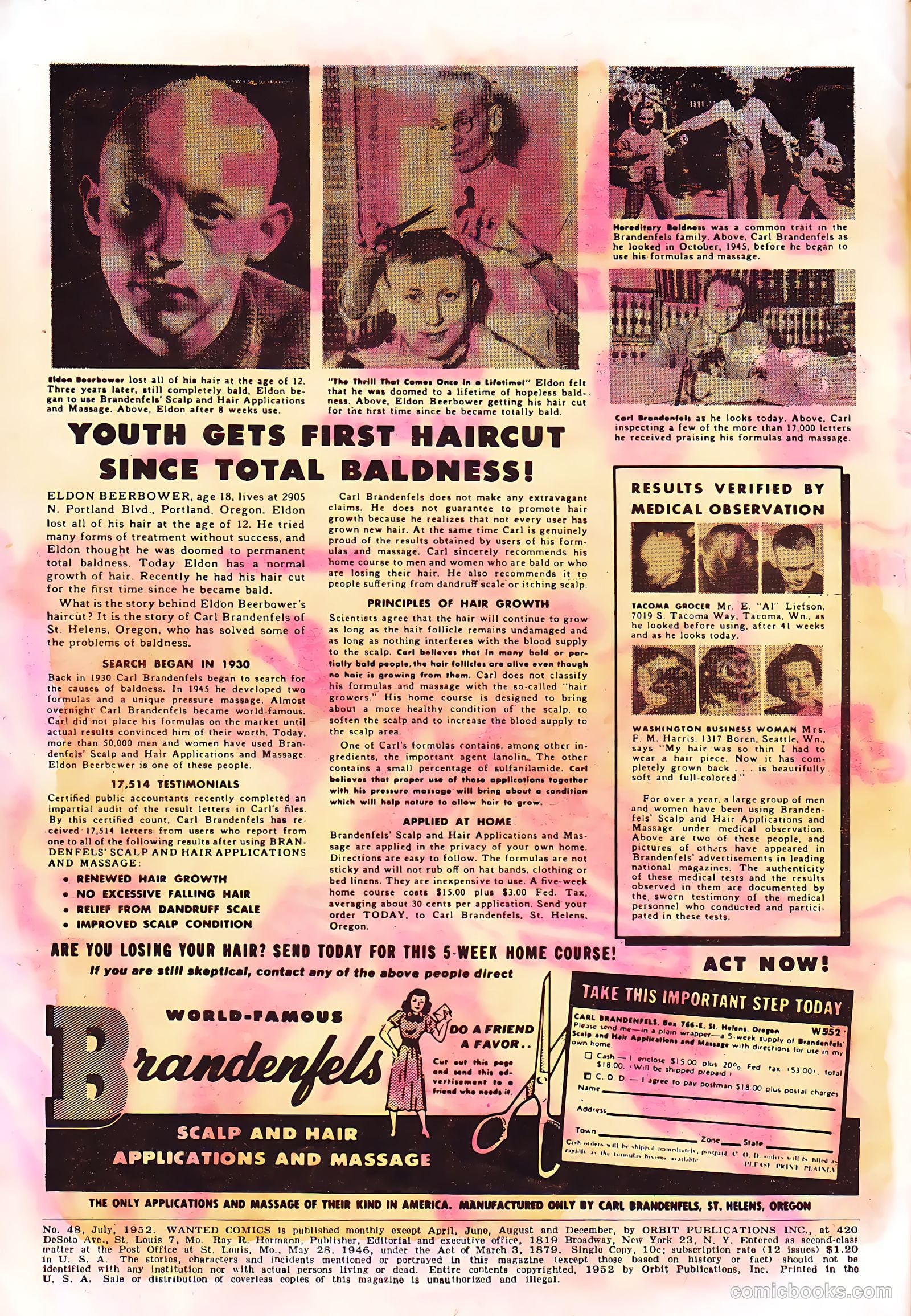 Wanted Comics #48 (1952) — page 2 of 36