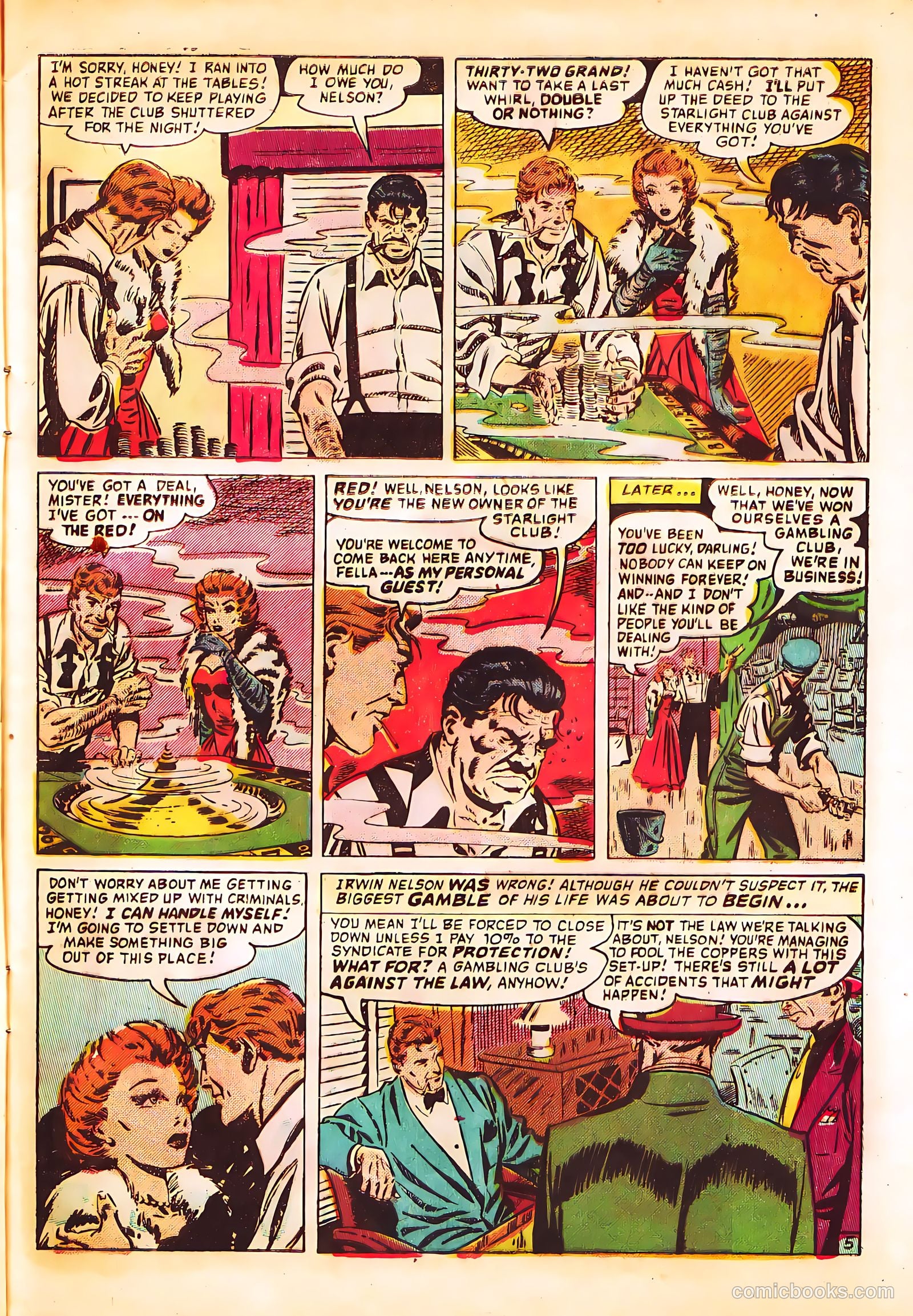 Wanted Comics #48 (1952) — page 7 of 36