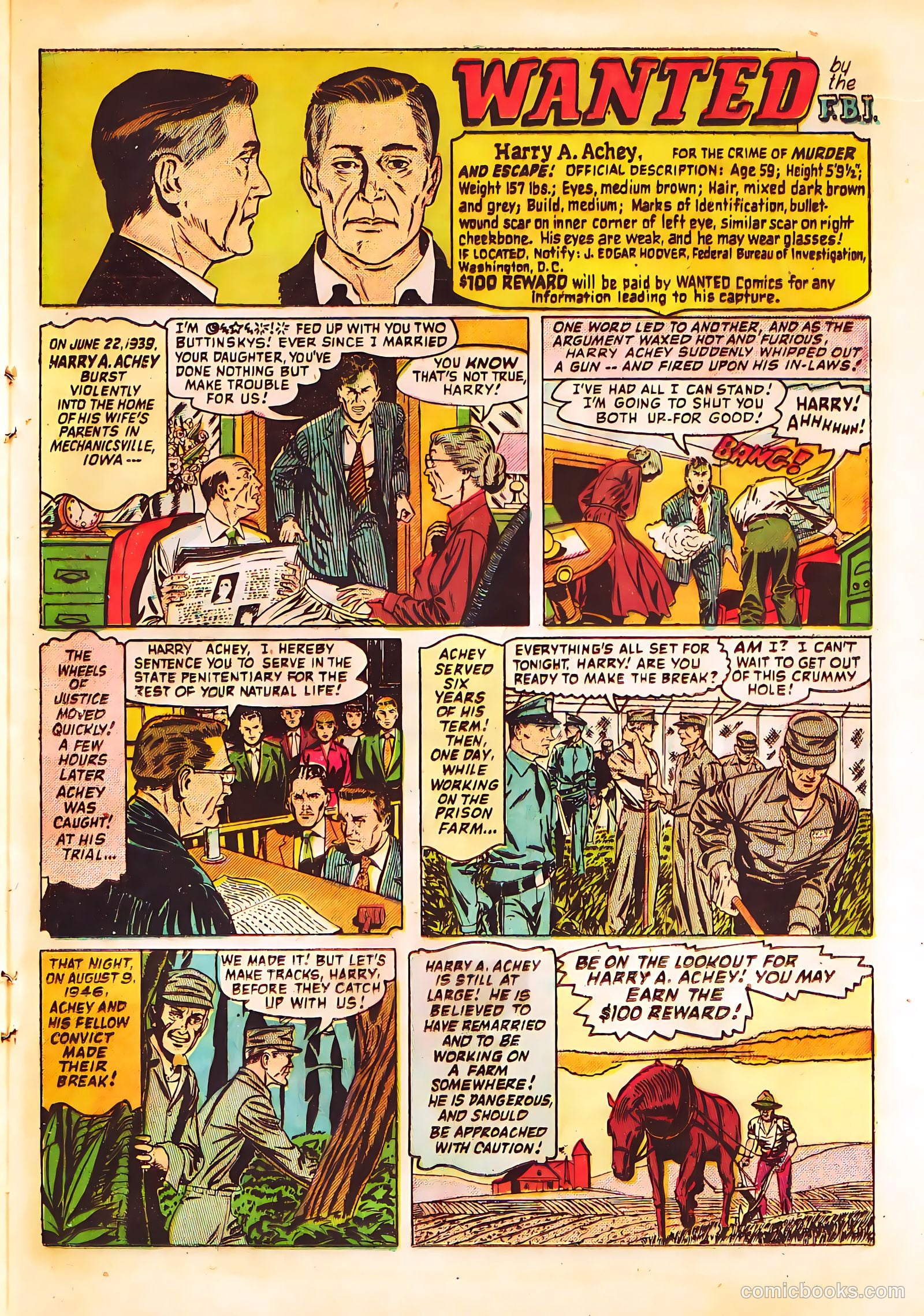 Wanted Comics #48 (1952) — page 15 of 36