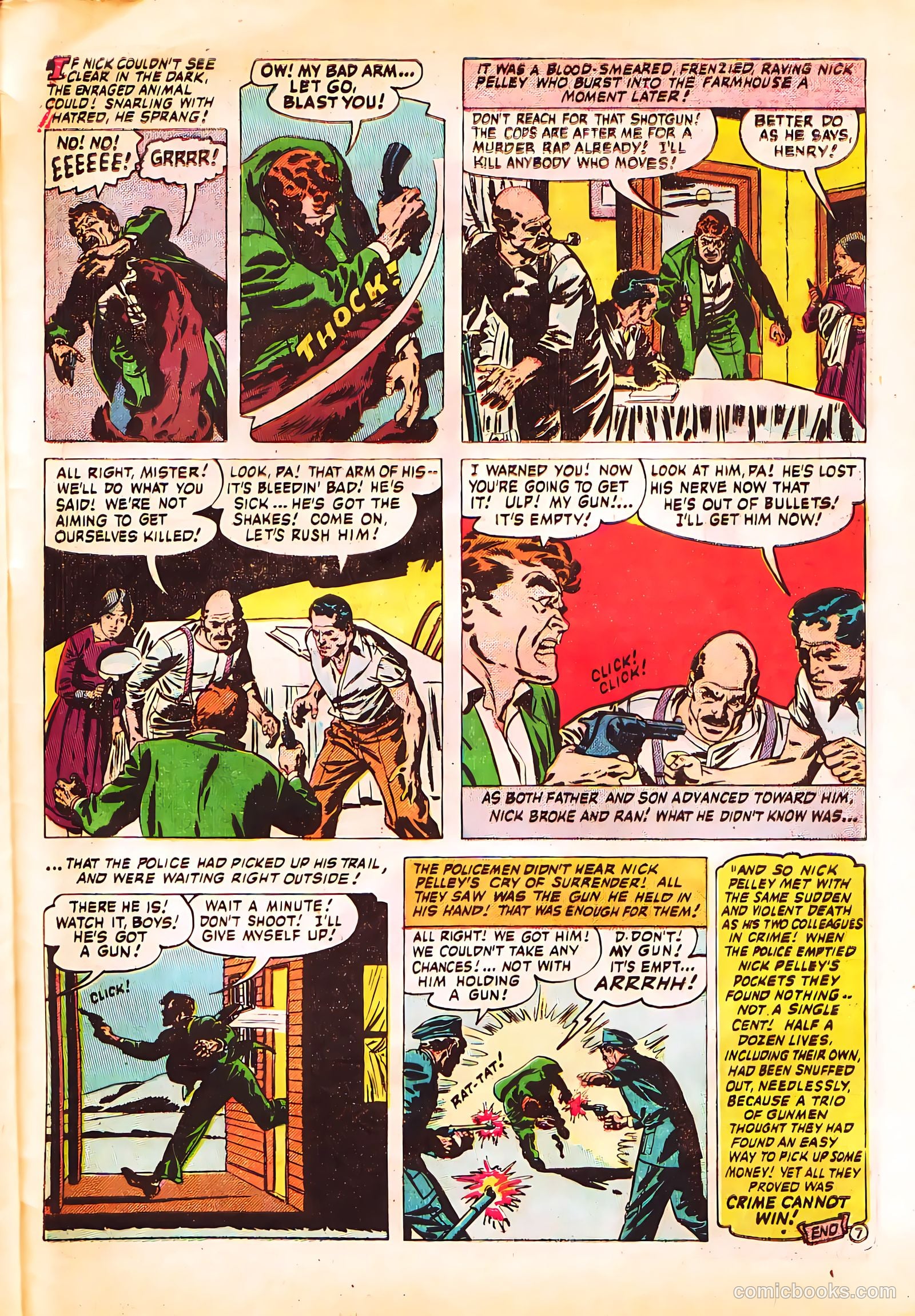 Wanted Comics #48 (1952) — page 33 of 36