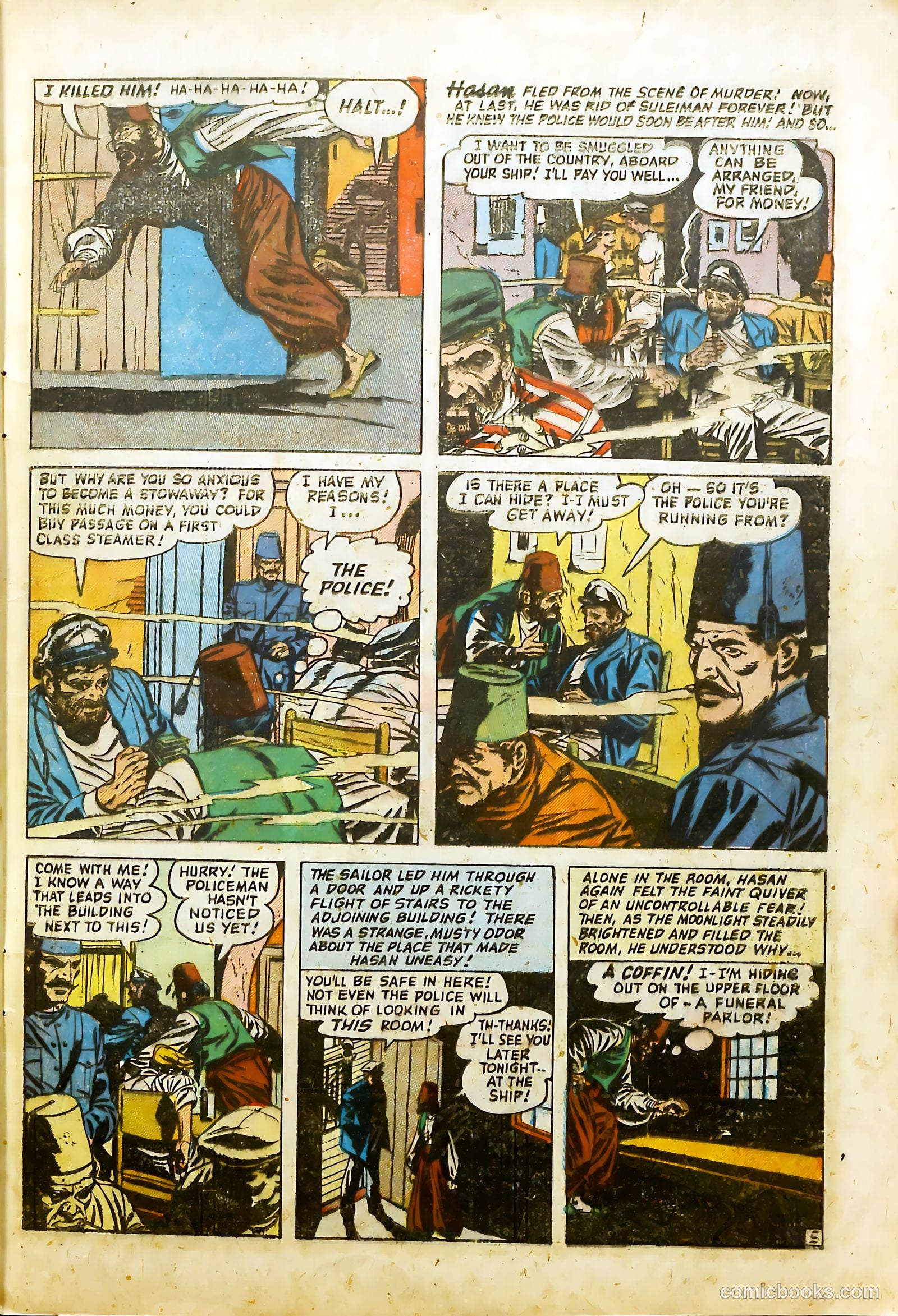Wanted Comics #49 (1952) — page 7 of 36