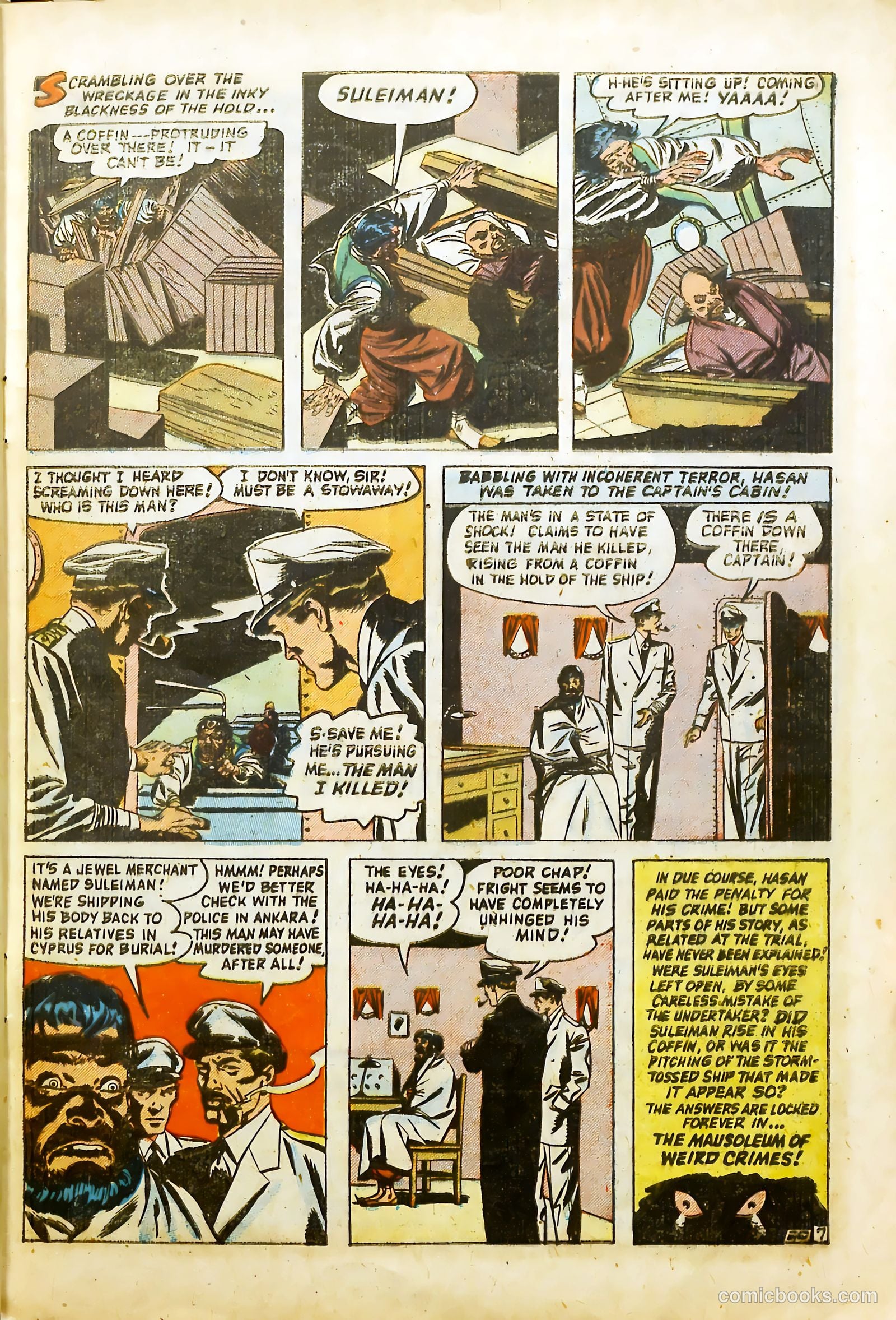 Wanted Comics #49 (1952) — page 9 of 36